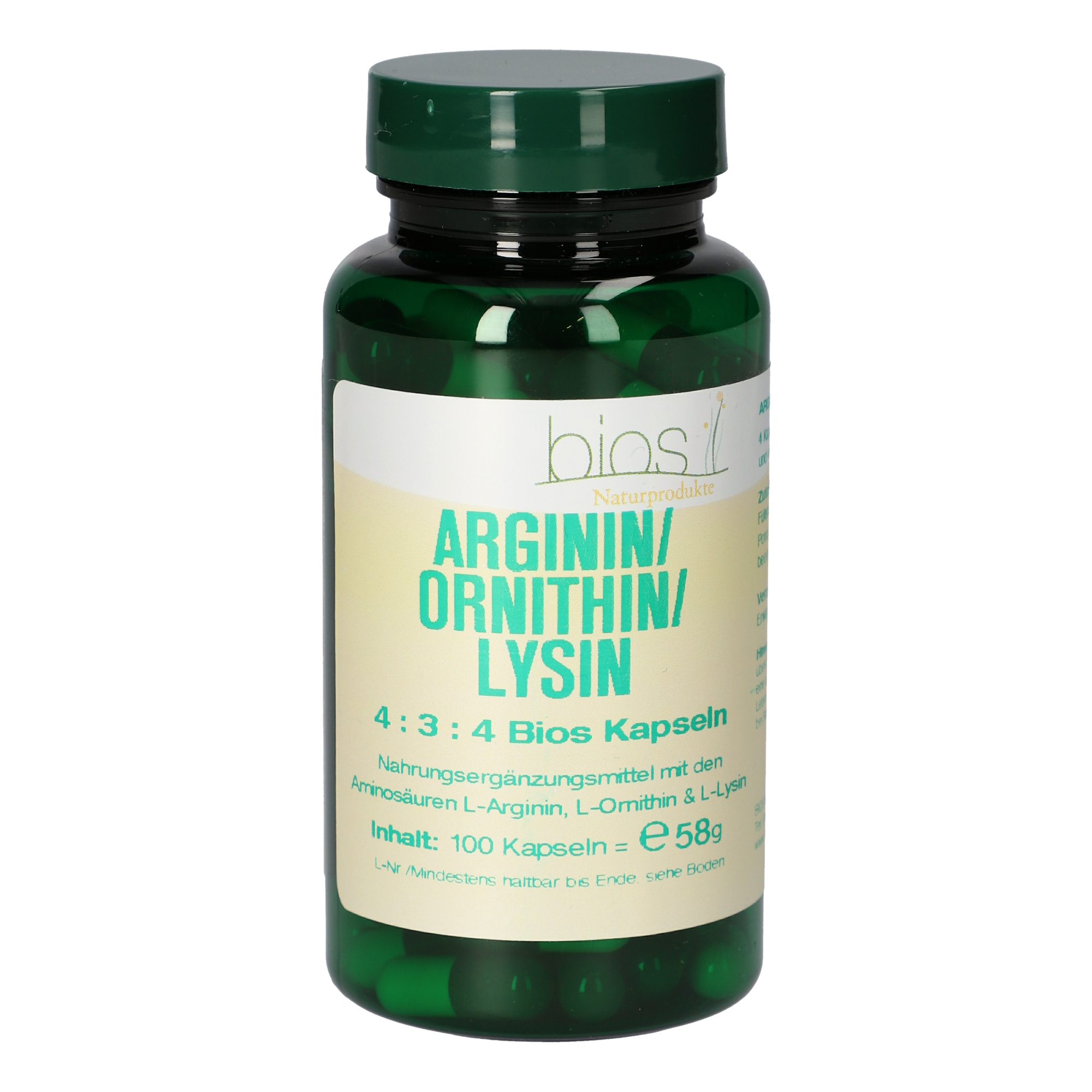 Arginin / Ornithin / Lysin Kapseln
