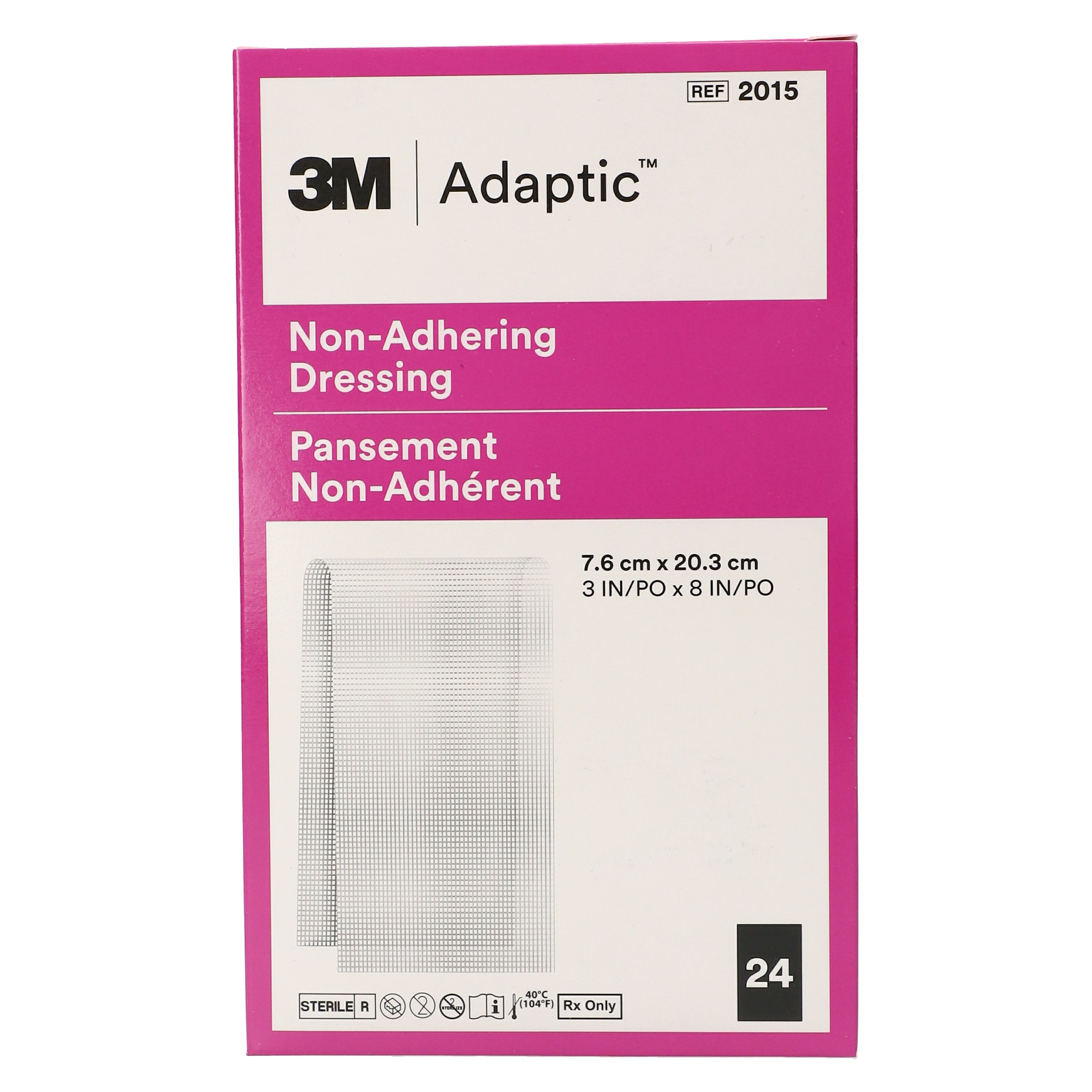 Adaptic™ 7,6 x 20,3 cm feuchte Wundauflage