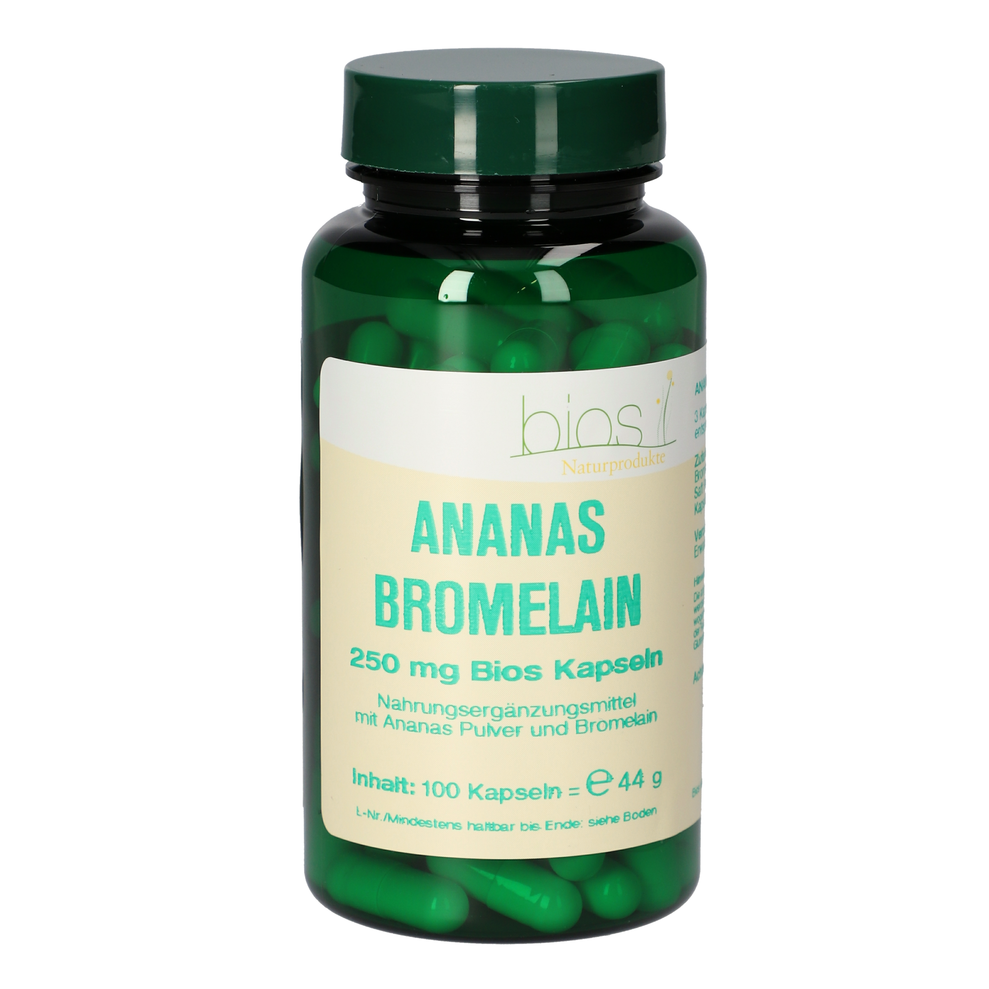 Ananas Bromelain 250 mg Kapseln Ananas Bromelain 250 mg Kapseln