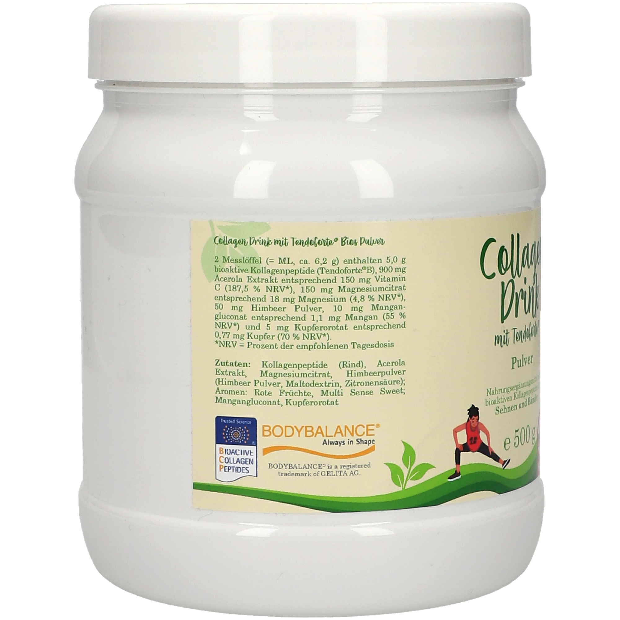 Collagen-Drink Tendoforte® Himbeer Pulver