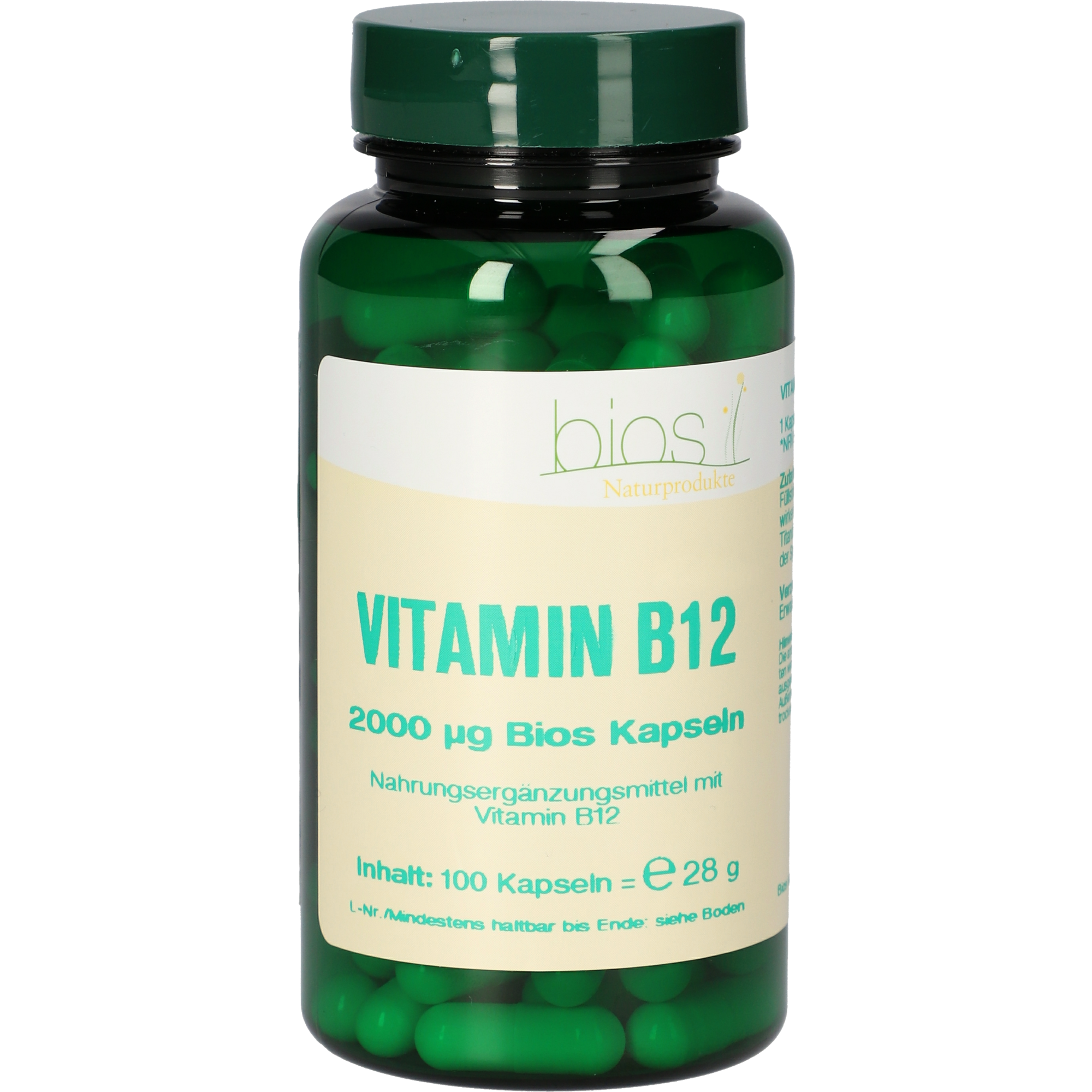 Vitamin B12 2000 µg Kapseln