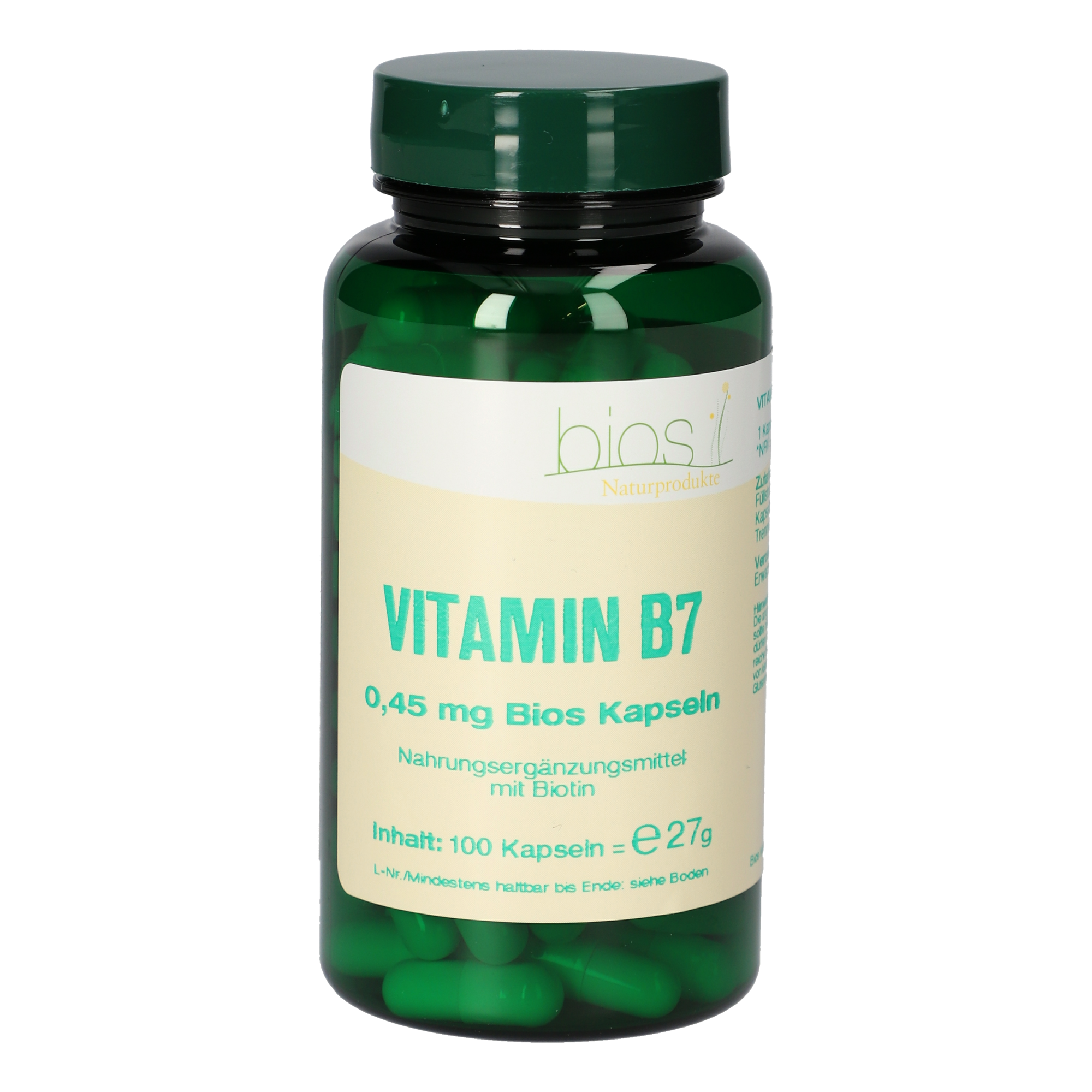 Vitamin B7 0,45 mg Kapseln