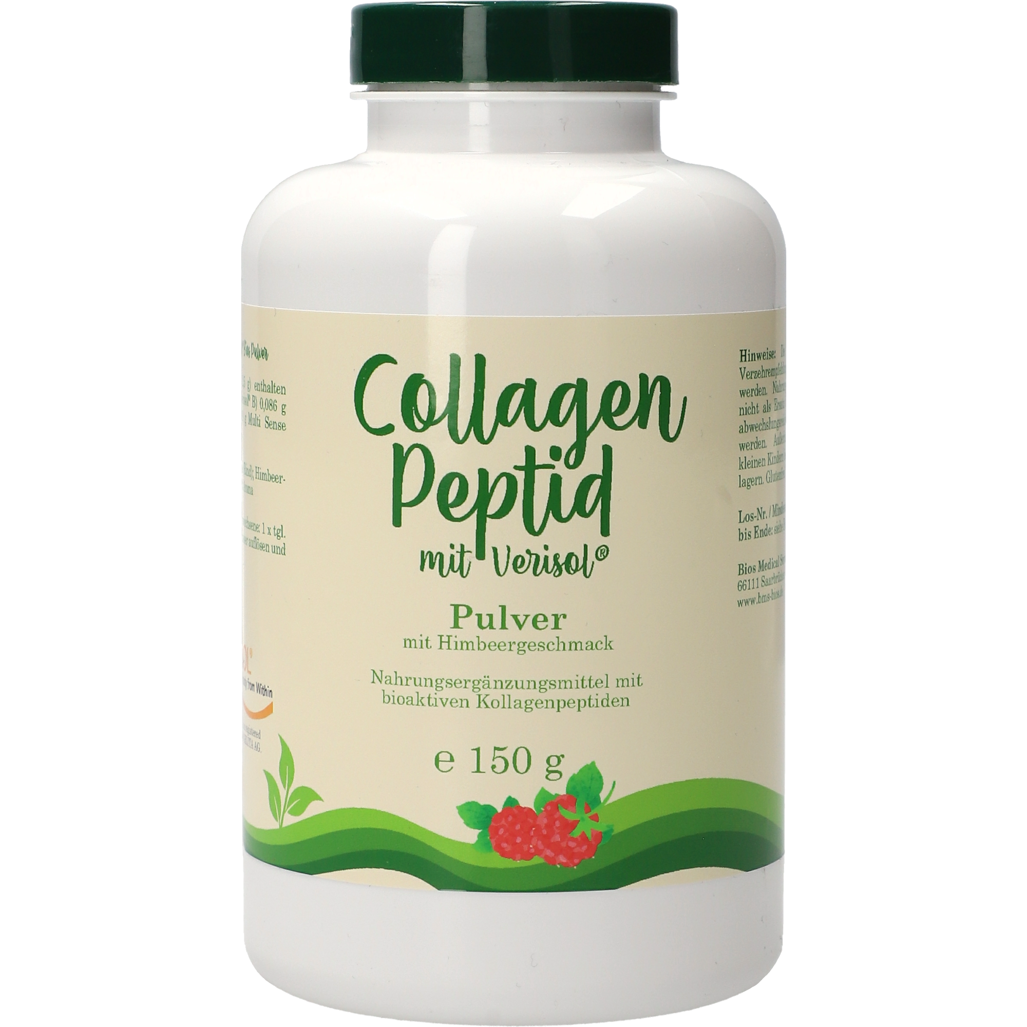 Collagen Peptid Himbeer Pulver
