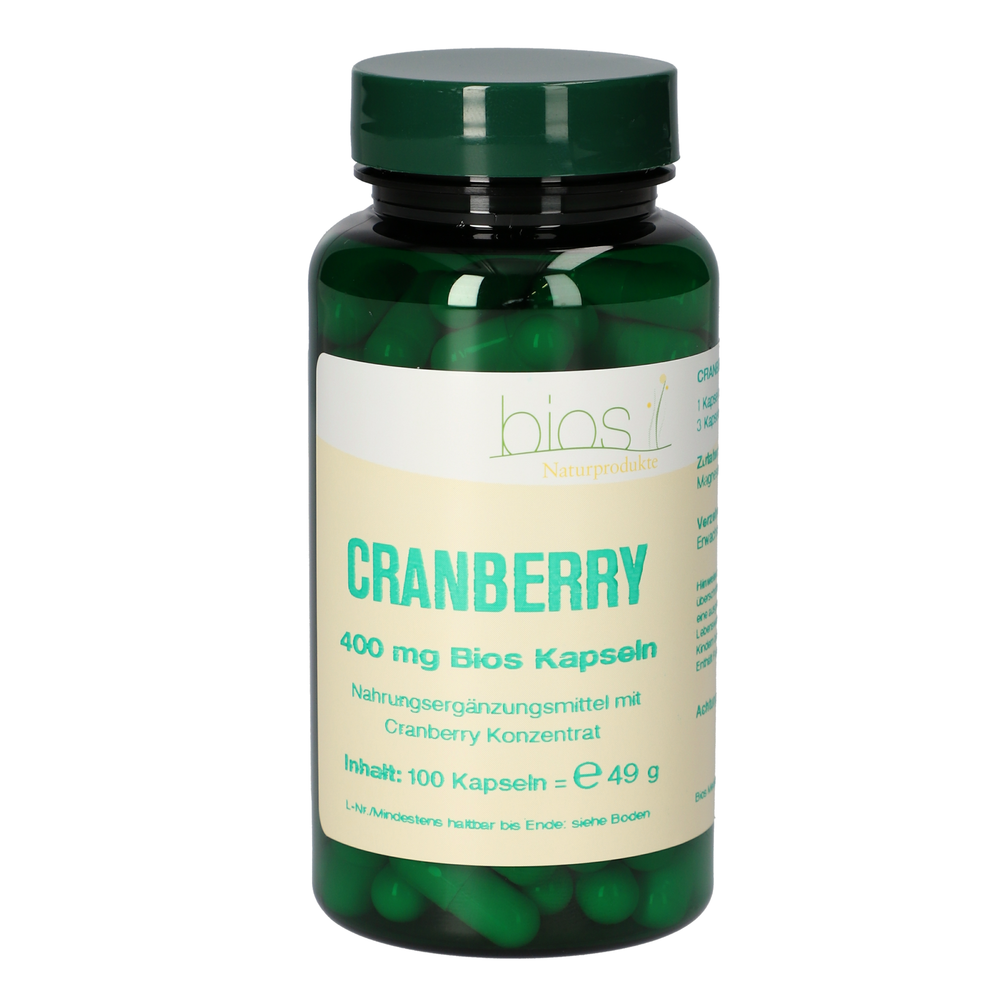 Cranberry 400 mg Kapseln Cranberry 400 mg Kapseln