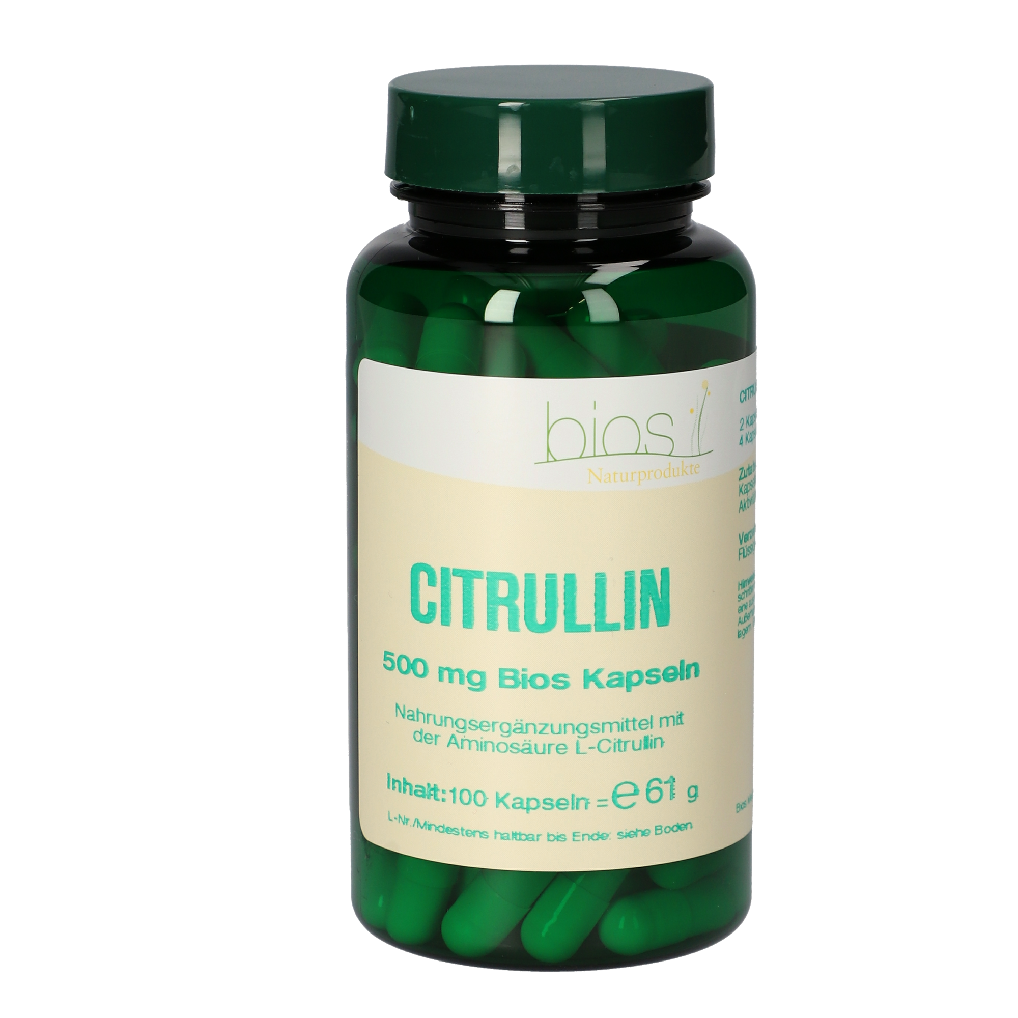 Citrullin 500 mg Kapseln
