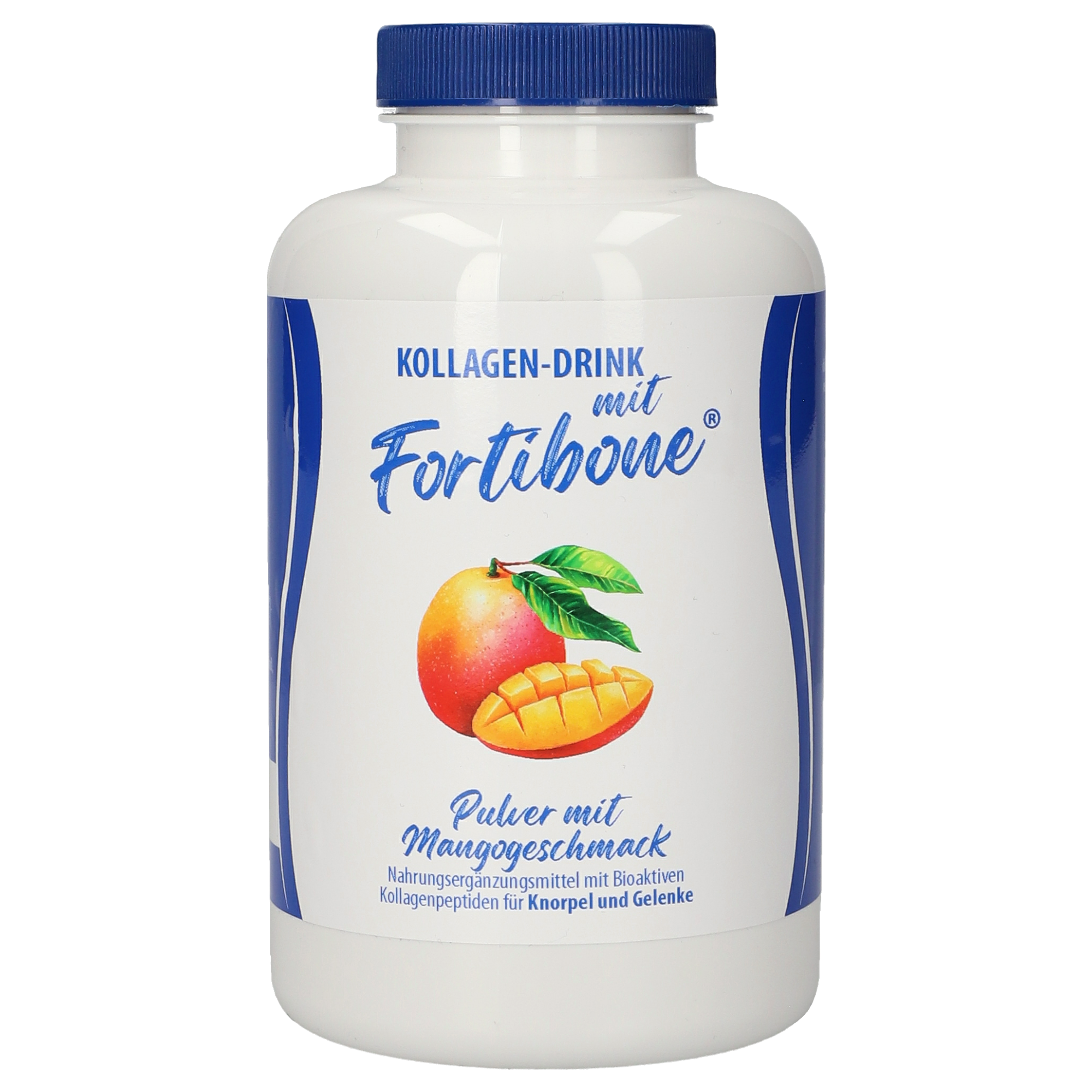Kollagen-Drink mit FORTIBONE® Mango Pulver