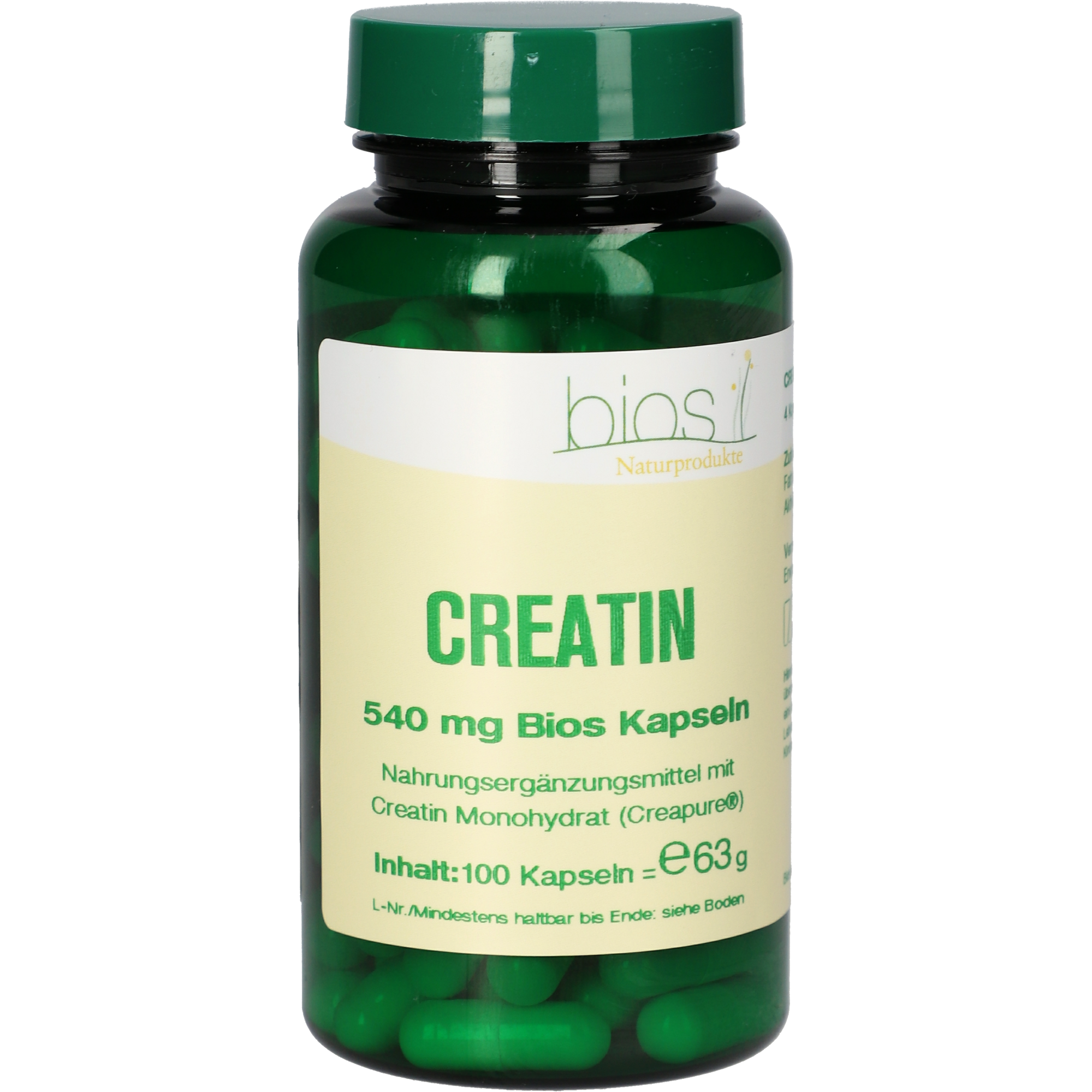 Creatin 540 mg Kapseln