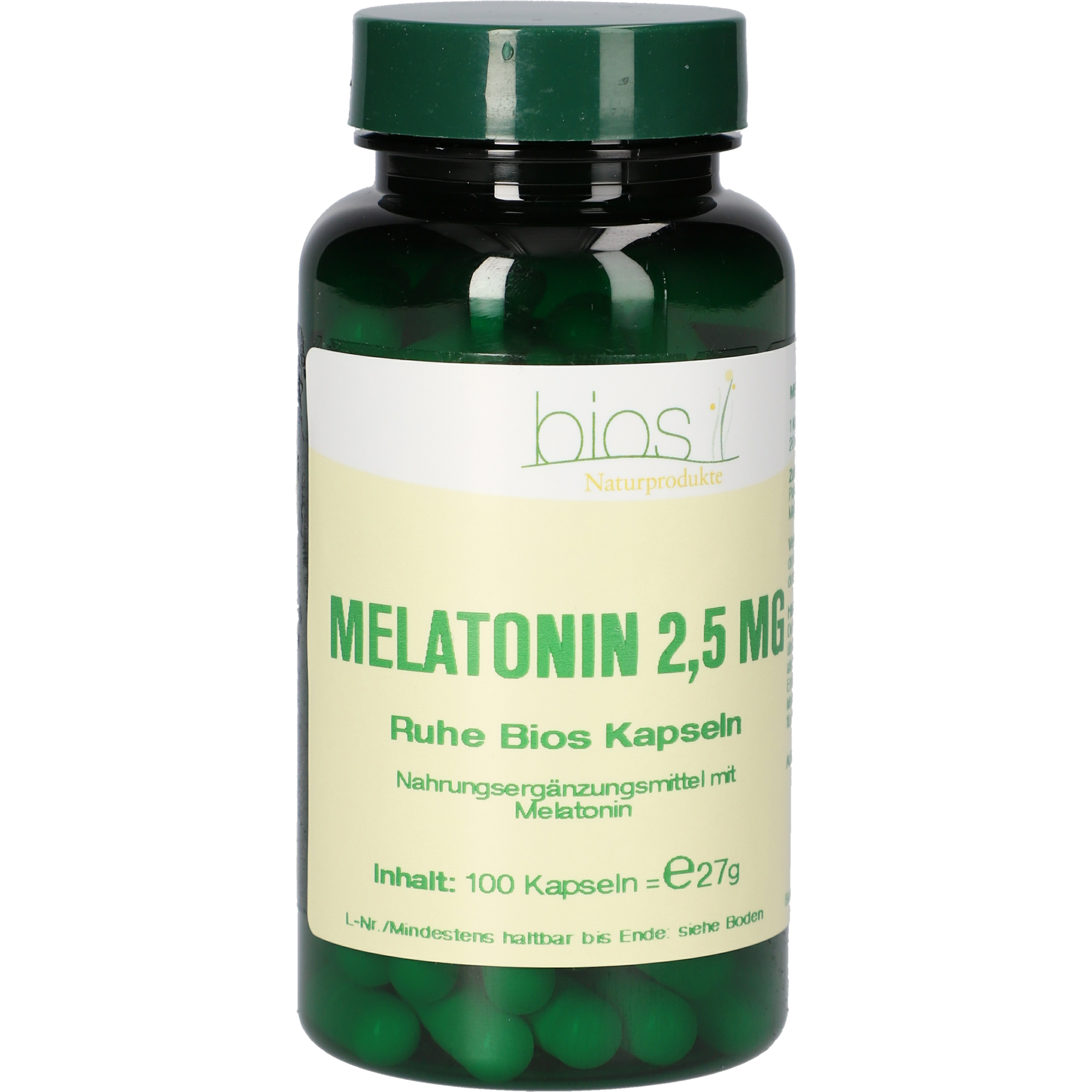 Melatonin 2,5 mg Ruhe Kapseln Melatonin 2,5 mg Ruhe Kapseln