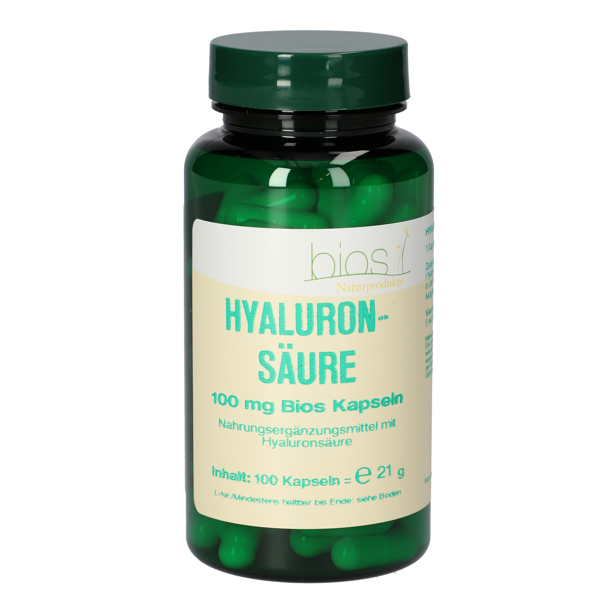 Hyaluronsäure 100 mg Kapseln Hyaluronsäure 100 mg Kapseln