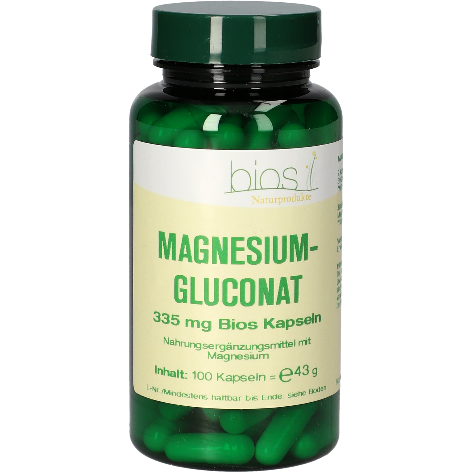 Magnesiumgluconat 335 mg Kapseln