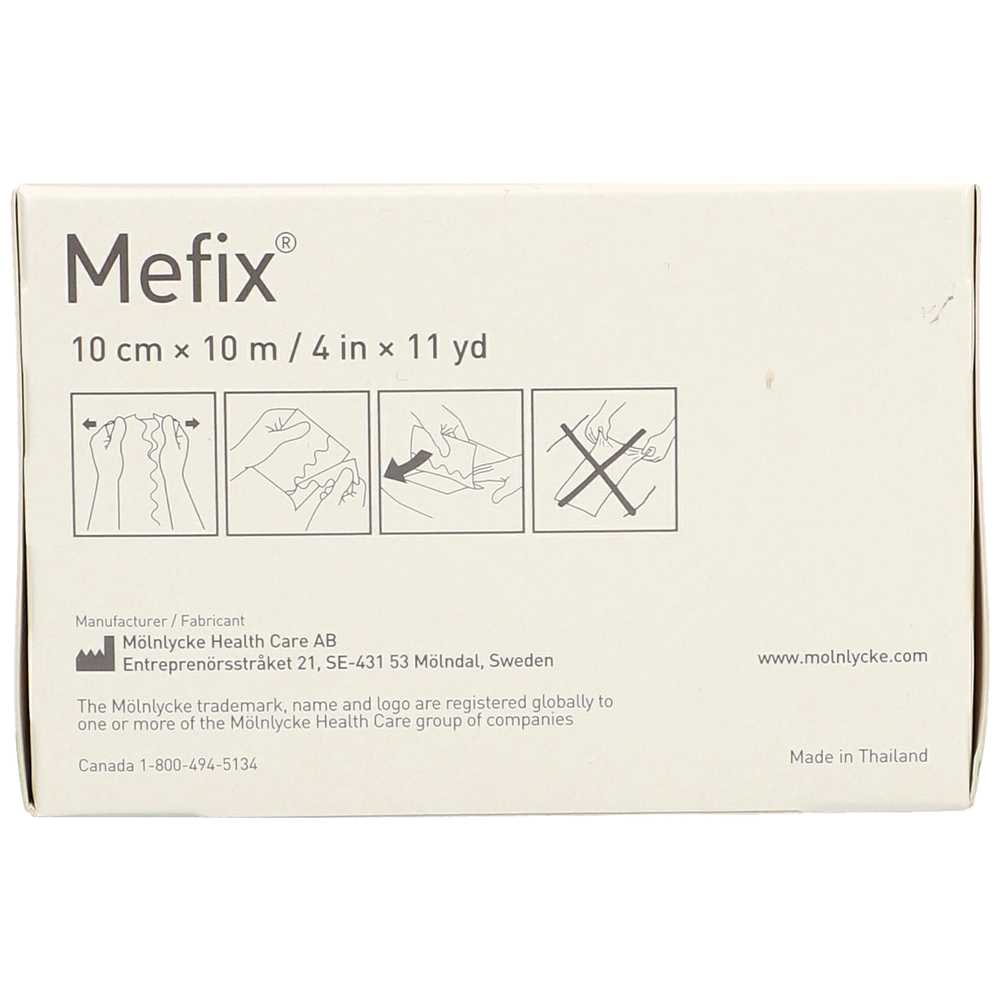 Mefix® Fixiervlies 10 cm x 10 m
