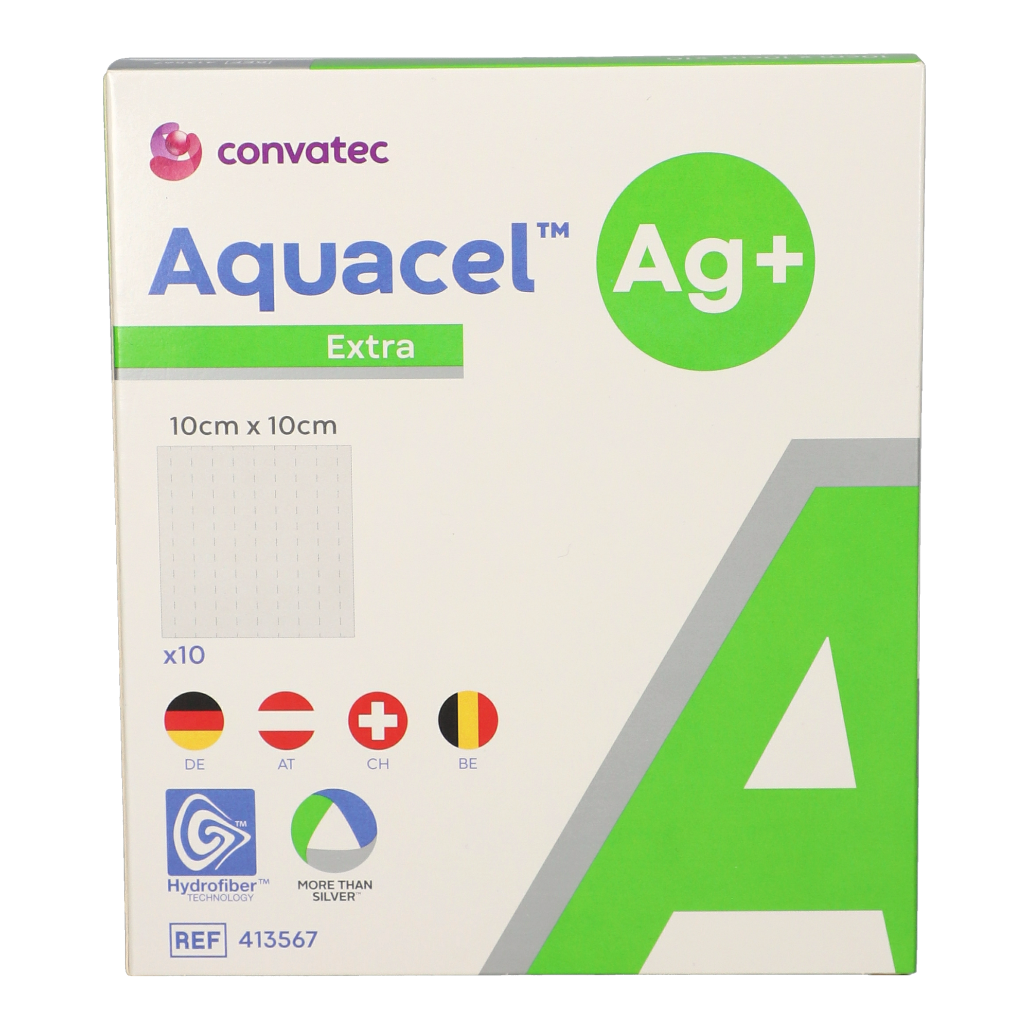Aquacel® Extra 10 x 10 cm Kompressen