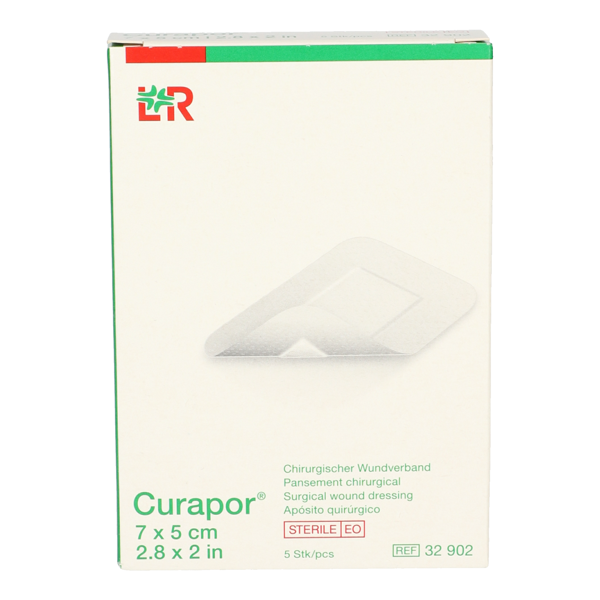 Curapor® Wundverband steril 5 x 7 cm Curapor® Wundverband steril 5 x 7 cm
