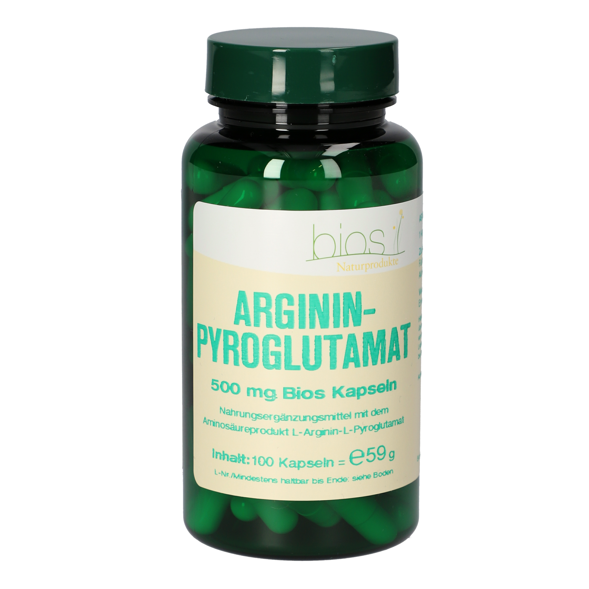 Argininpyroglutamat 500 mg Kapseln