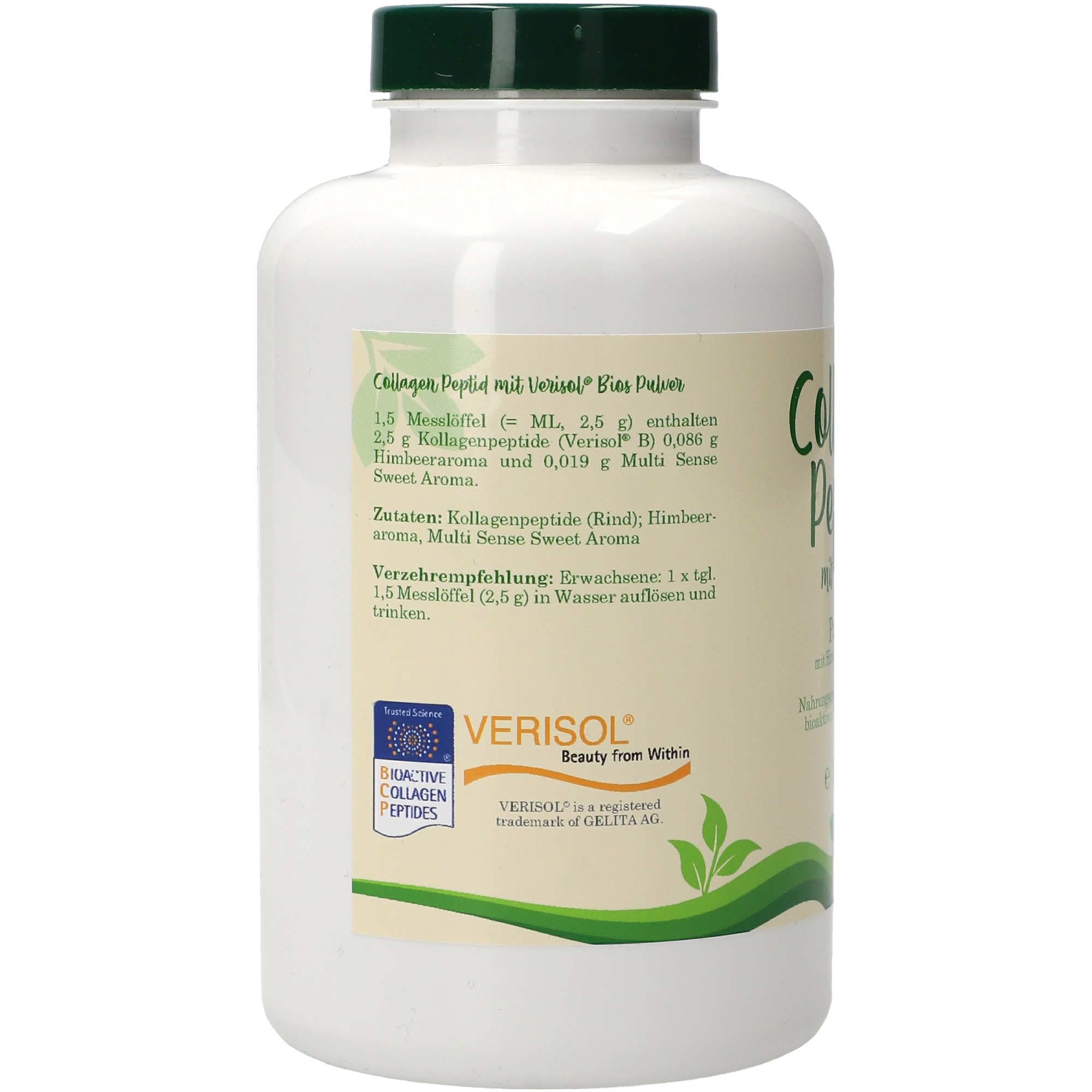 Collagen Peptid Himbeer Pulver