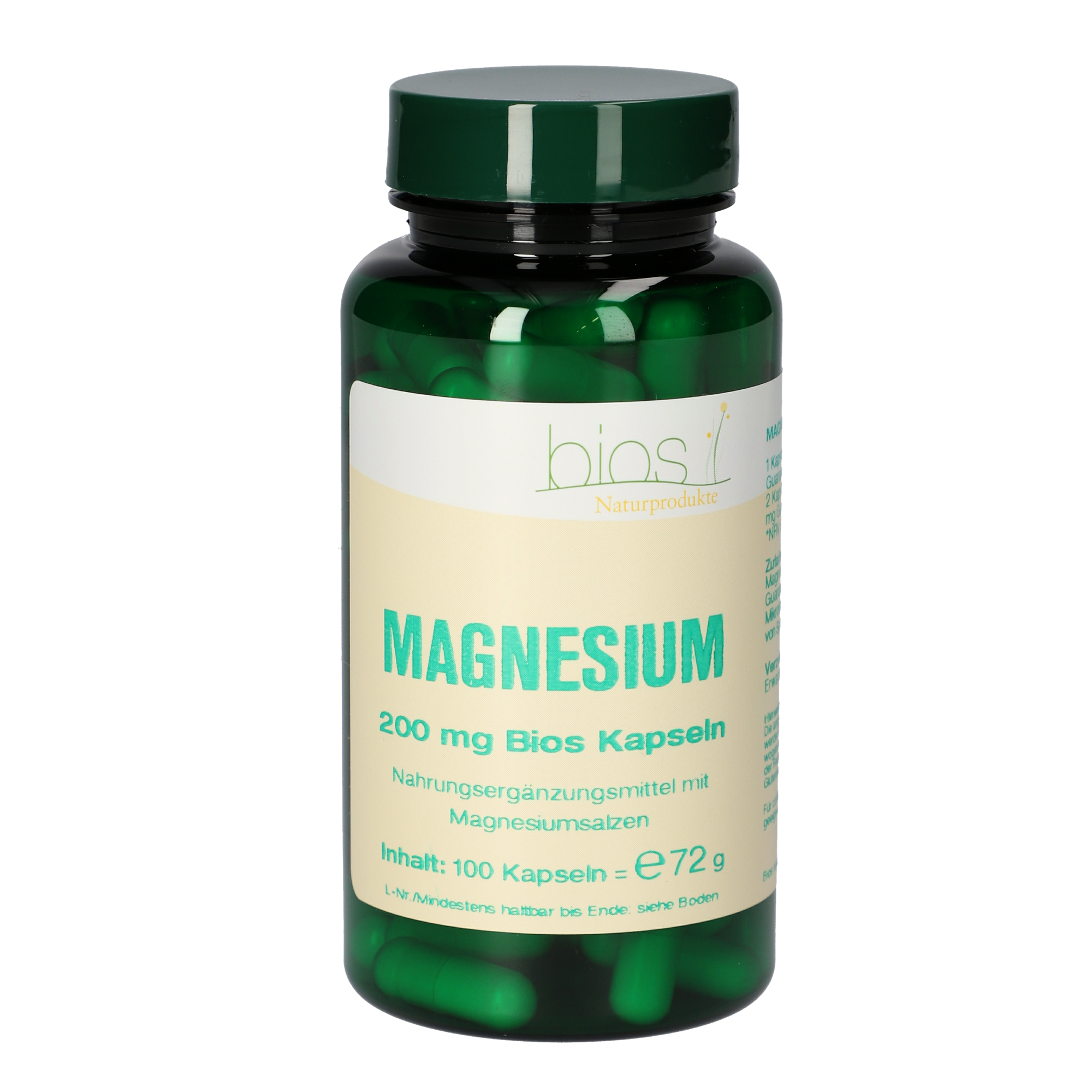 Magnesium 200 mg Kapseln Magnesium 200 mg Kapseln