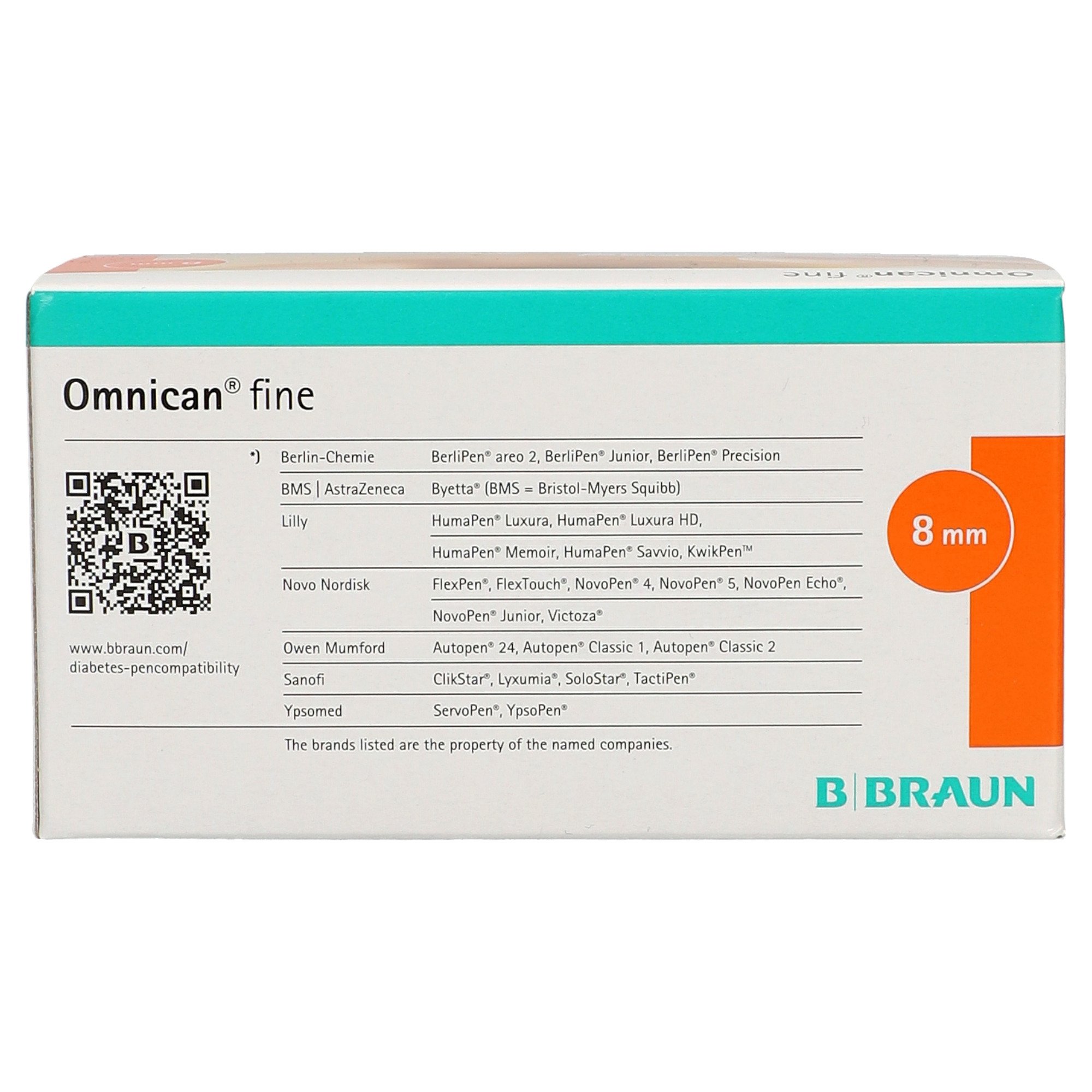 Omnican® fine Pen-Kanüle 31 G 0,25 x 8 mm