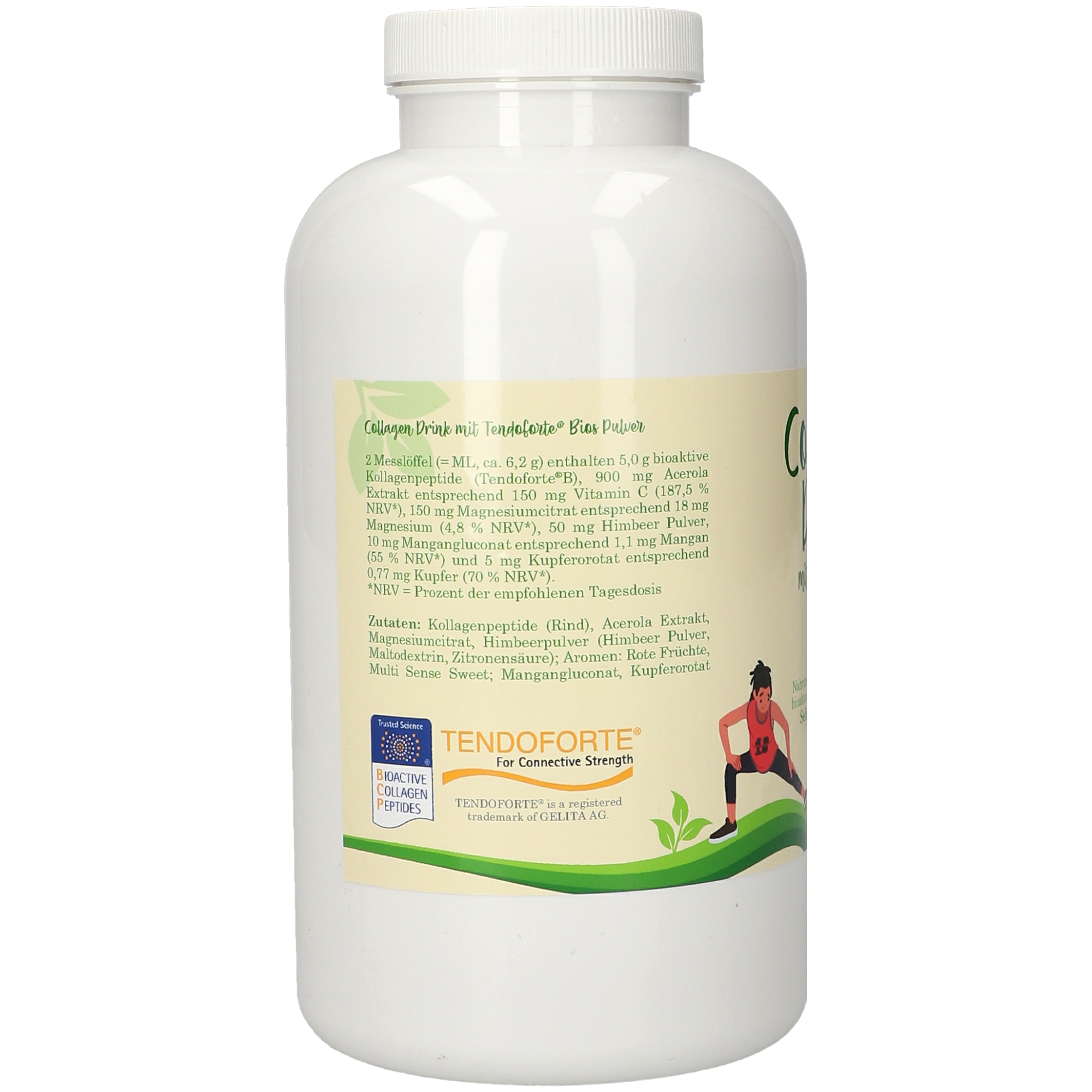 Collagen-Drink Tendoforte® Himbeer Pulver