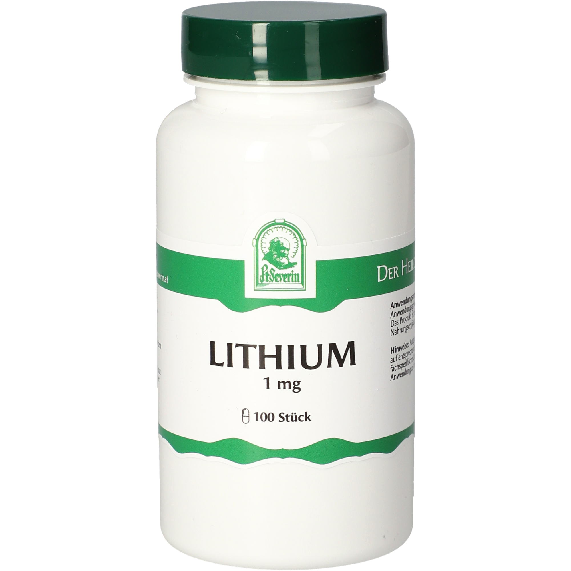 Lithium 1 mg Pater Severin Kapseln Lithium 1 mg Pater Severin Kapseln