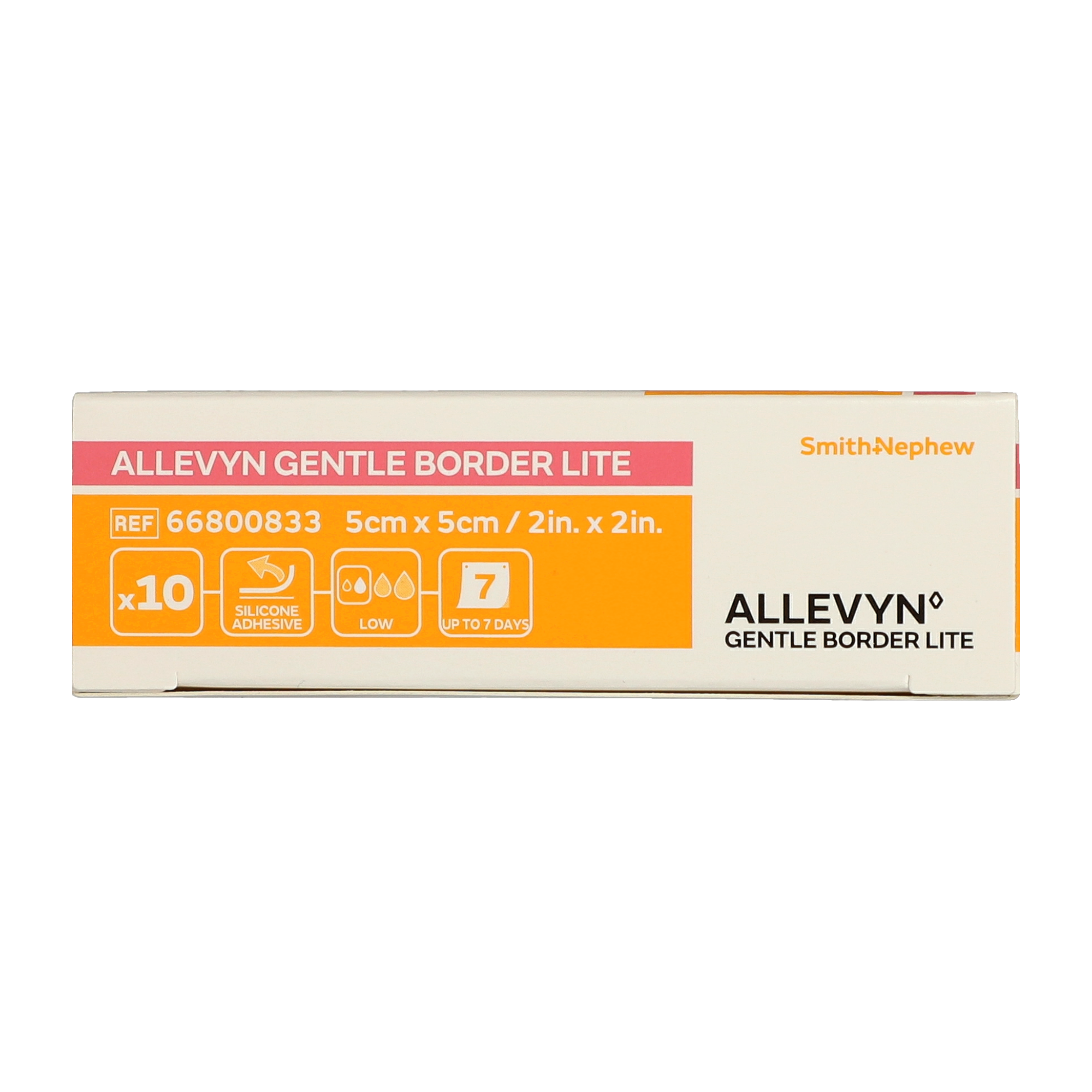 ALLEVYN Gentle Border Lite 5 x 5 cm Schaumverband