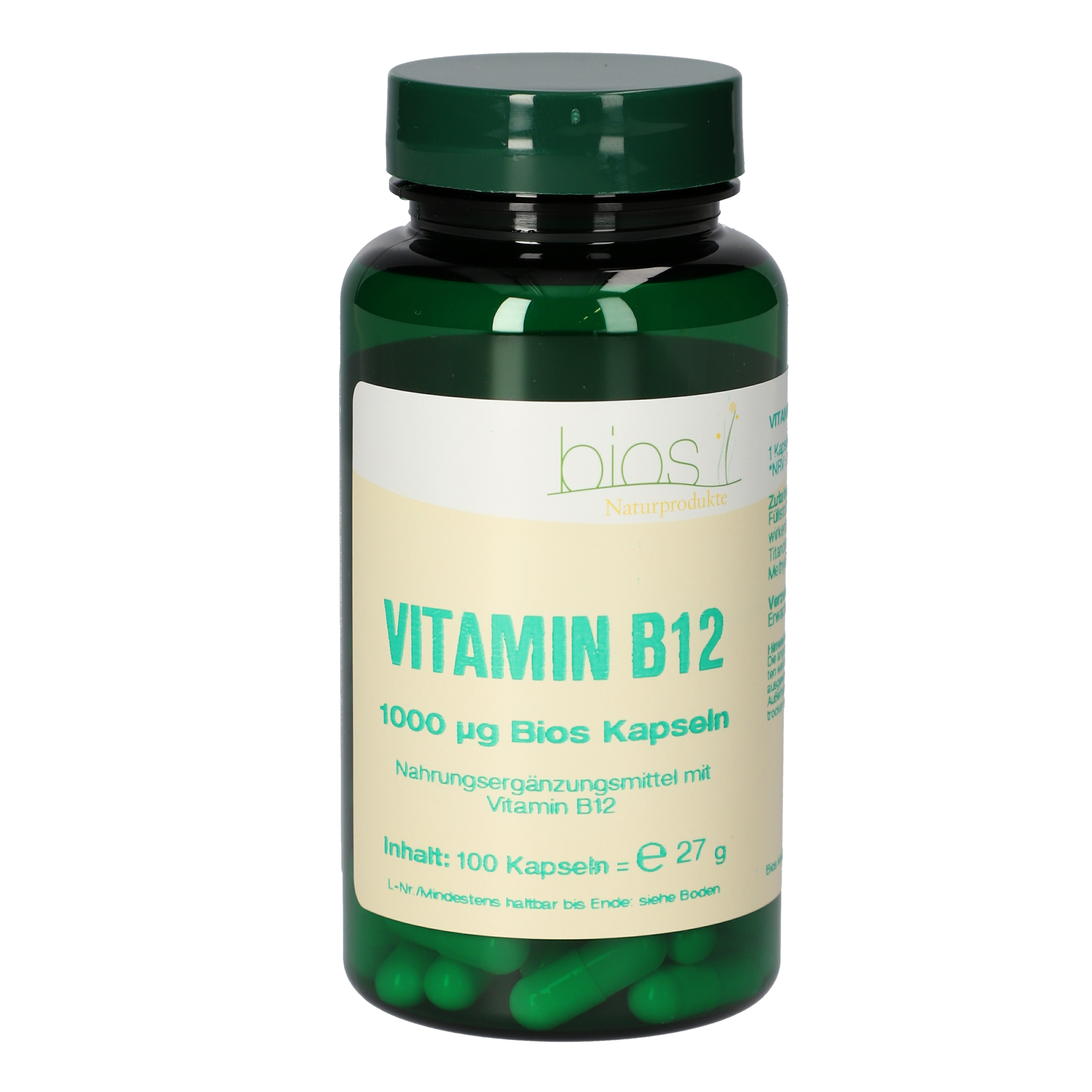Vitamin B12 1000 µg Kapseln Vitamin B12 1000 µg Kapseln