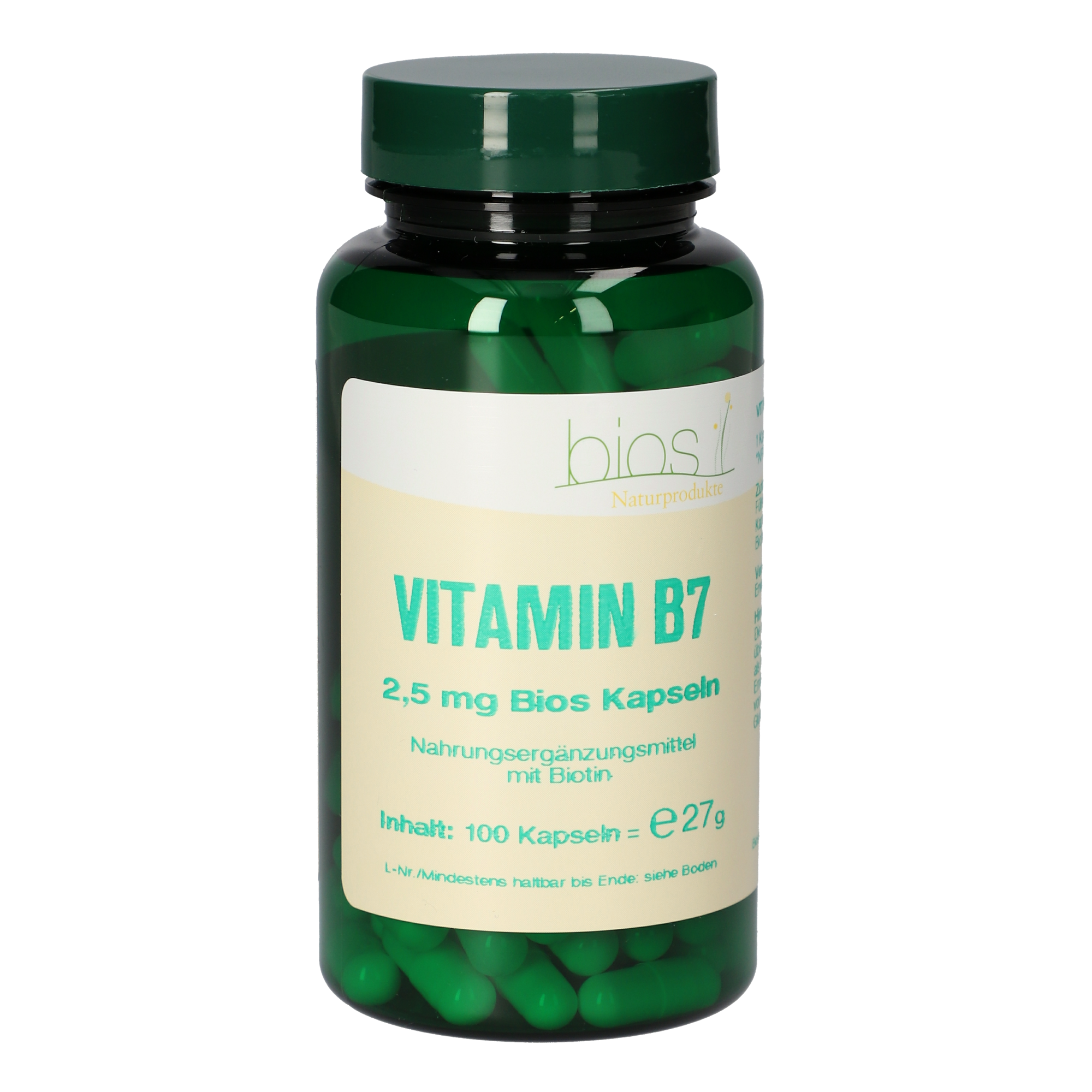 Vitamin B7 2,5 mg Kapseln