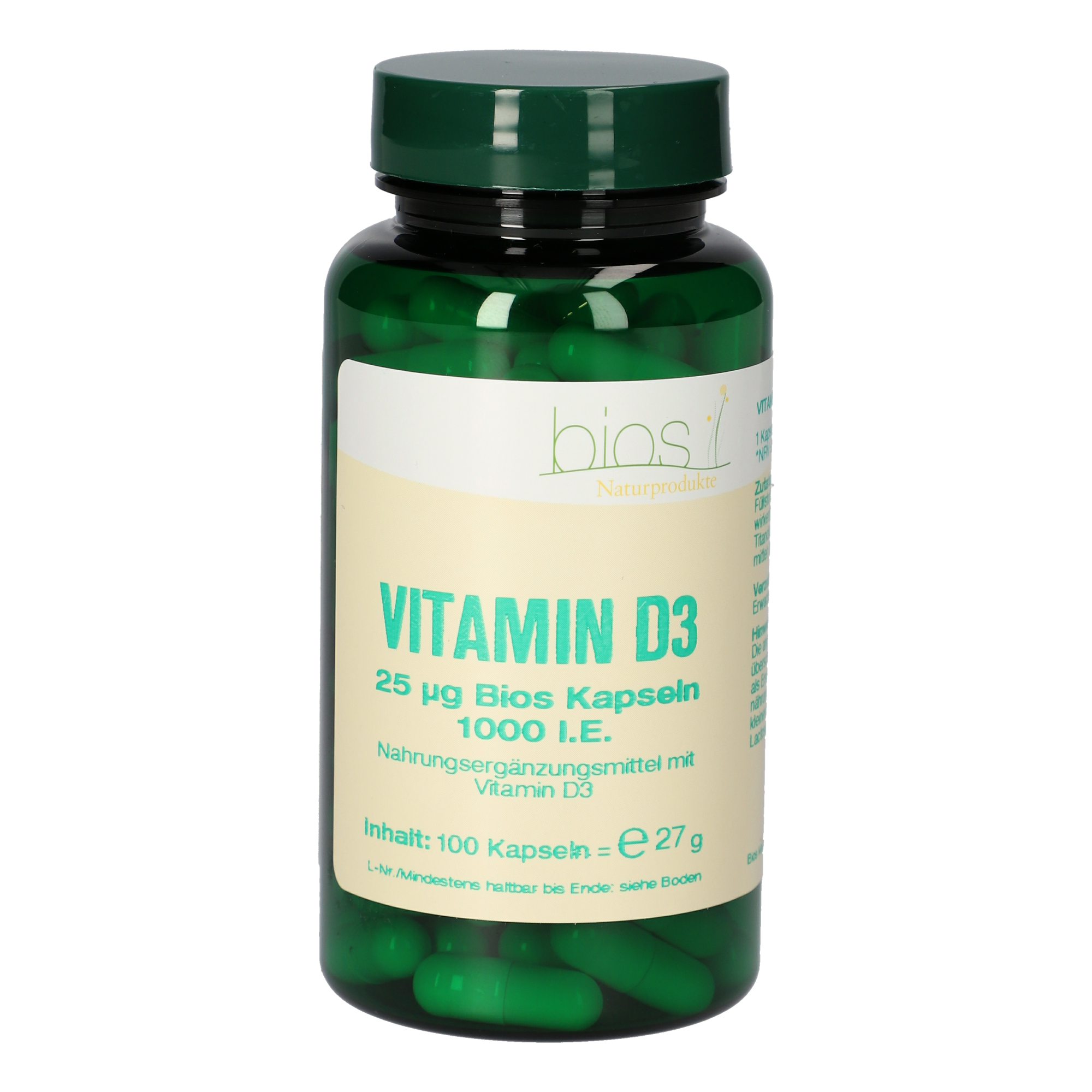 Vitamin D3 25 µg Kapseln