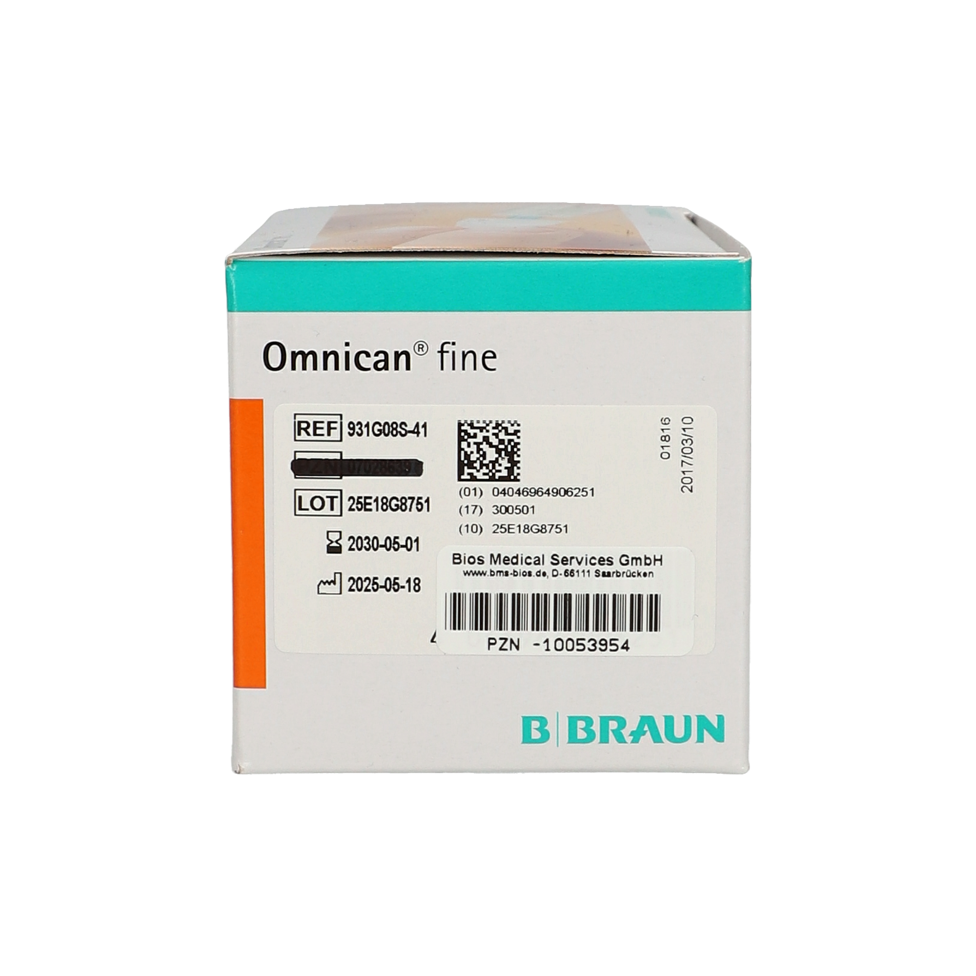Omnican® fine Pen-Kanüle 31 G 0,25 x 8 mm
