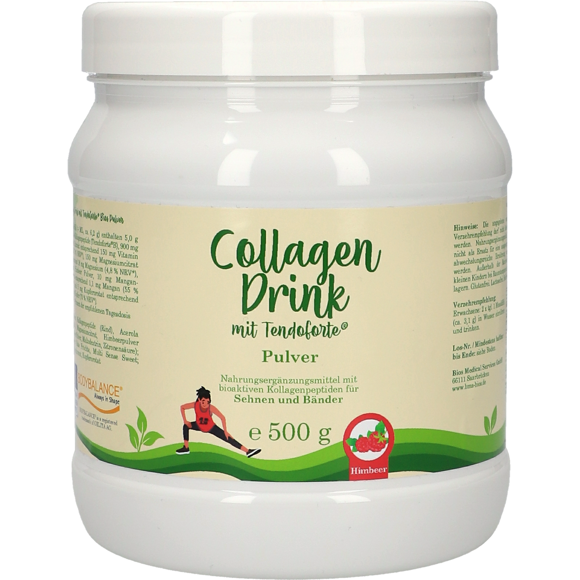 Collagen-Drink Tendoforte® Himbeer Pulver