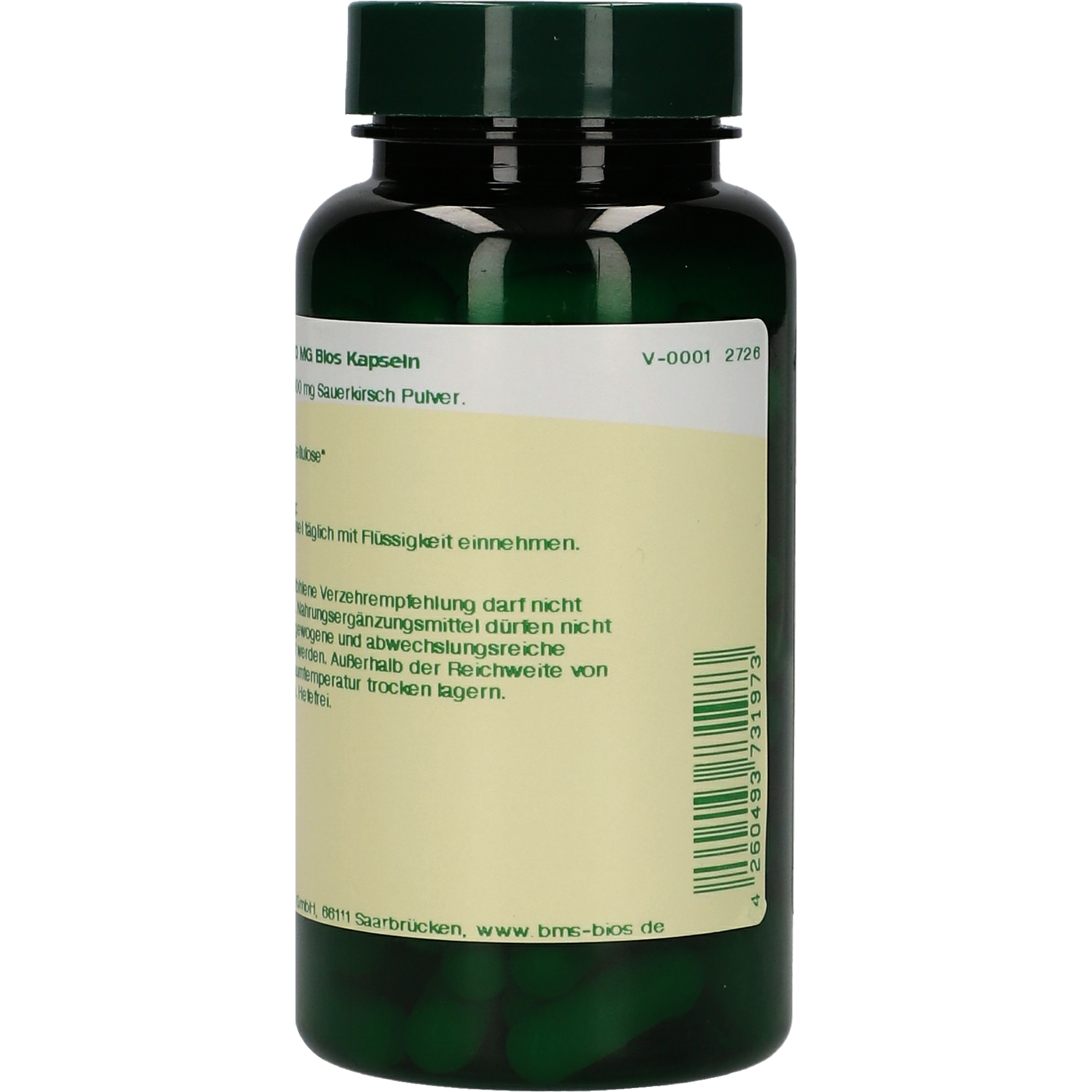 Sauerkirsche 600 mg Kapseln