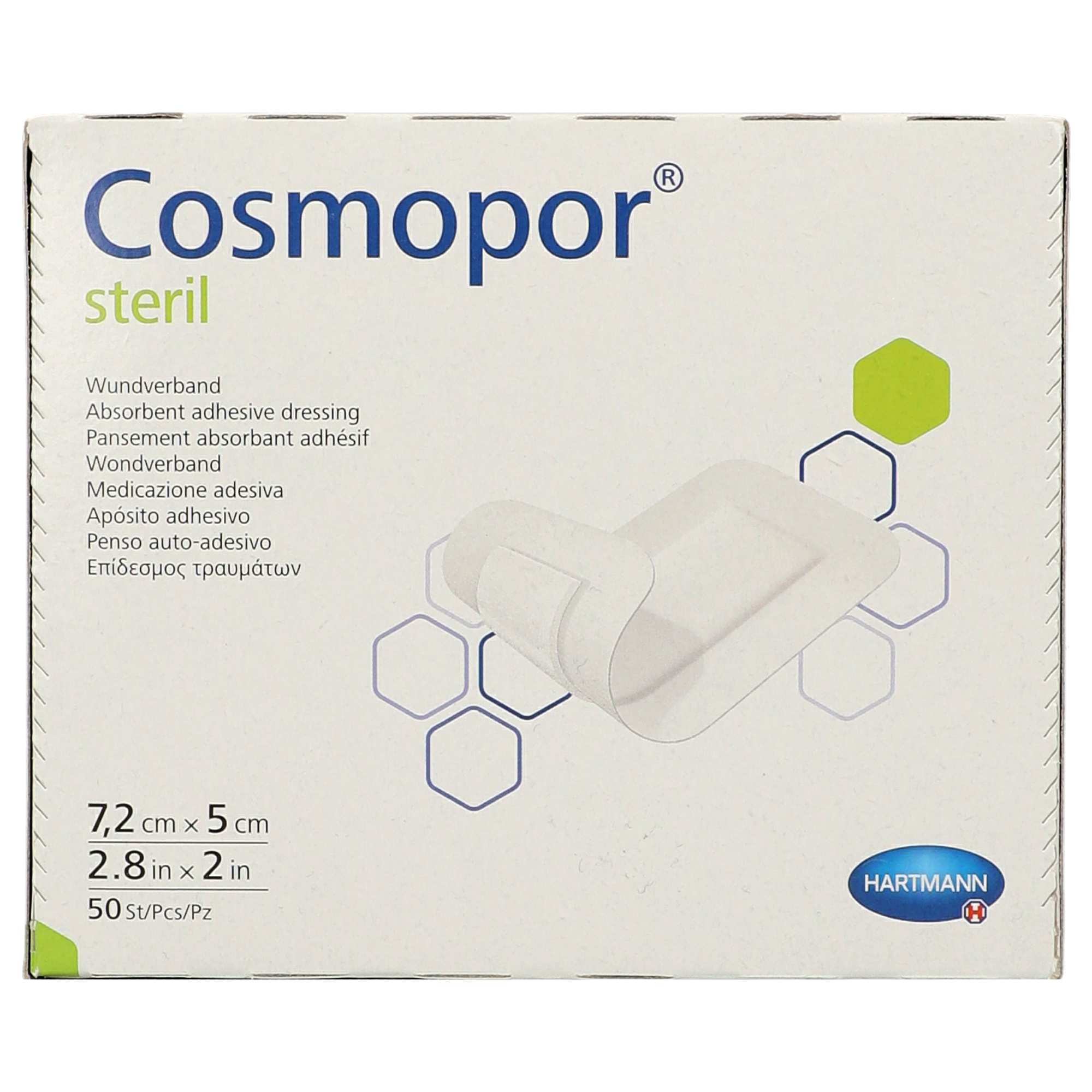 Cosmopor® steril Wundverband 5 x 7,2 cm