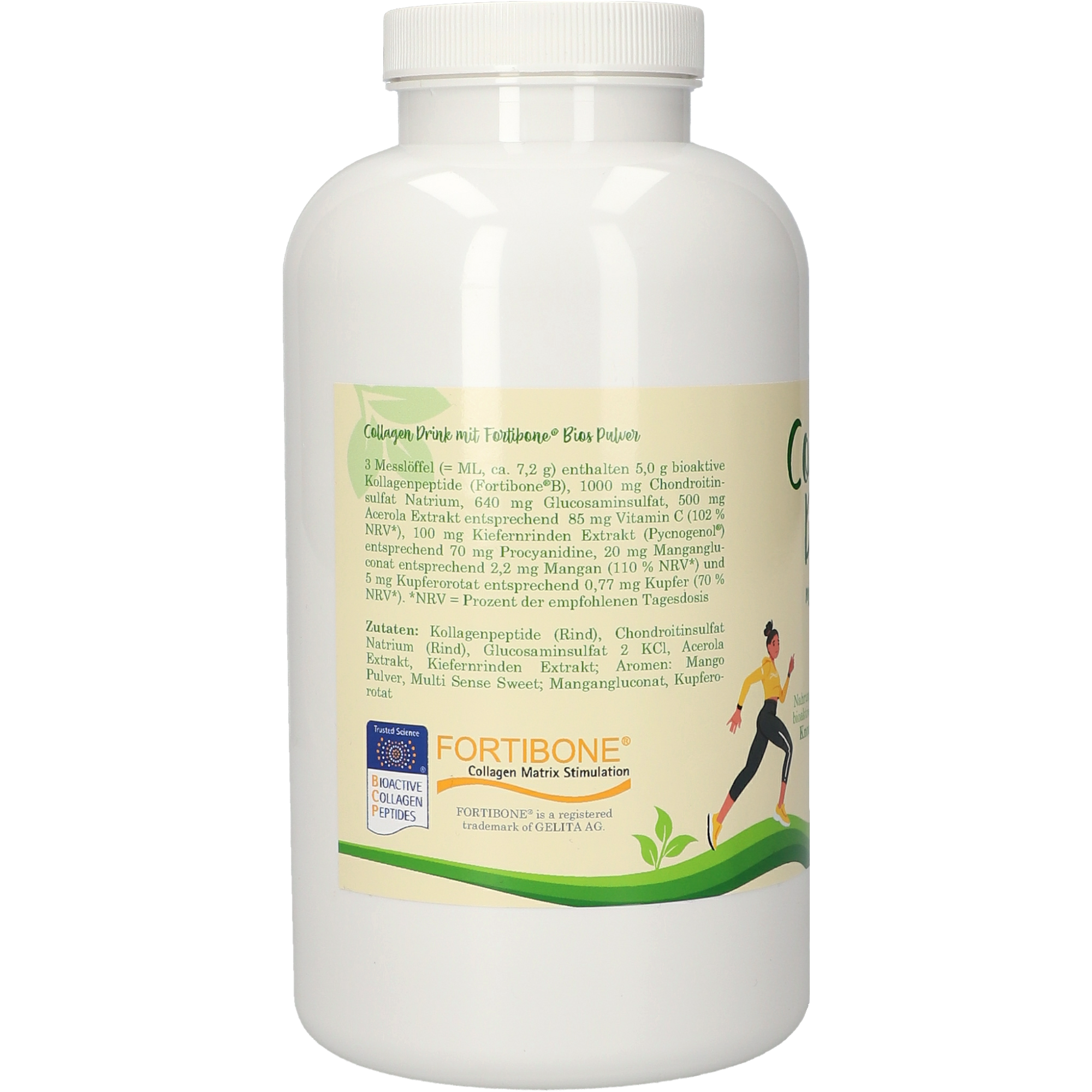 Collagen-Drink Fortibone® Mango Pulver