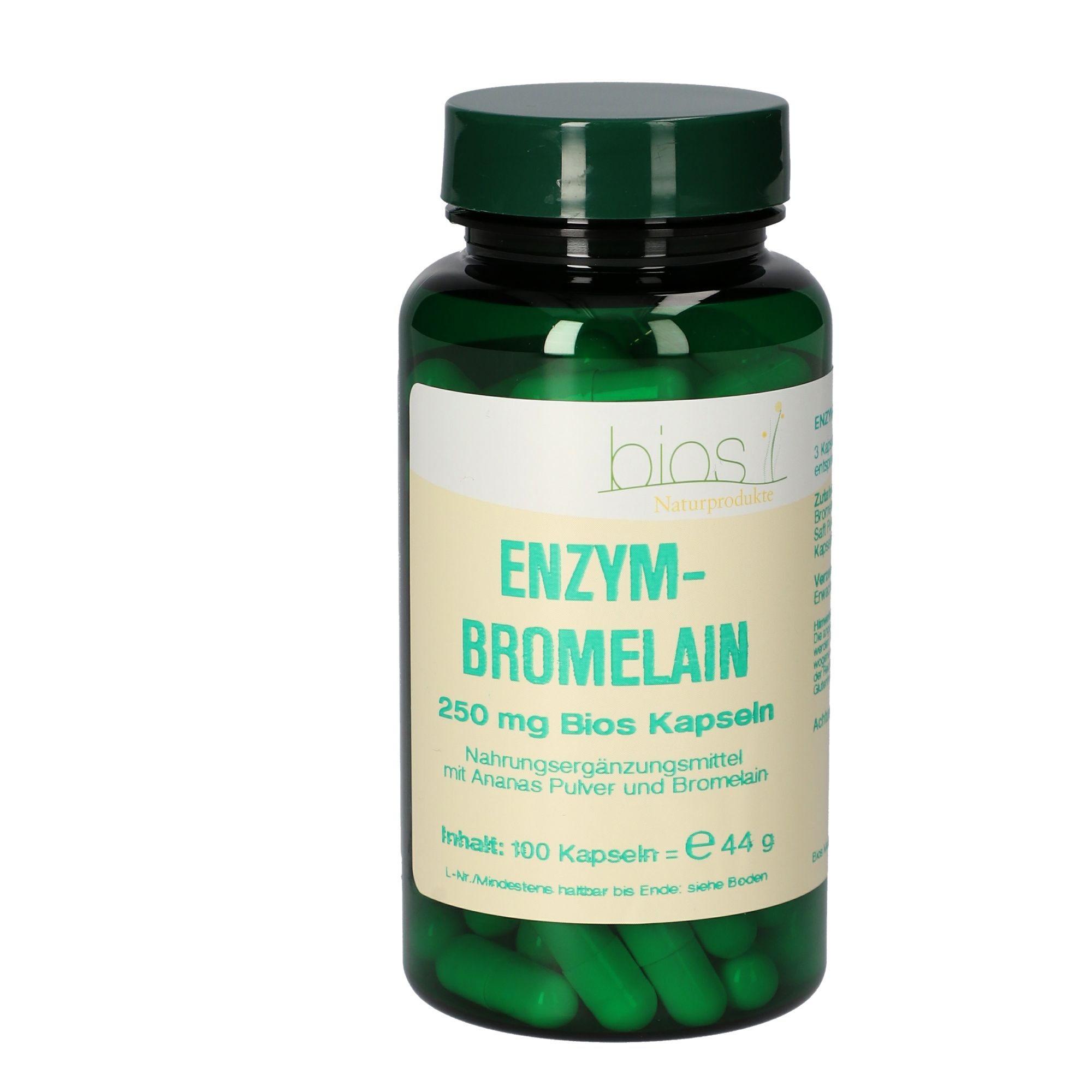 Enzym-Bromelain 250 mg Kapseln Enzym-Bromelain 250 mg Kapseln