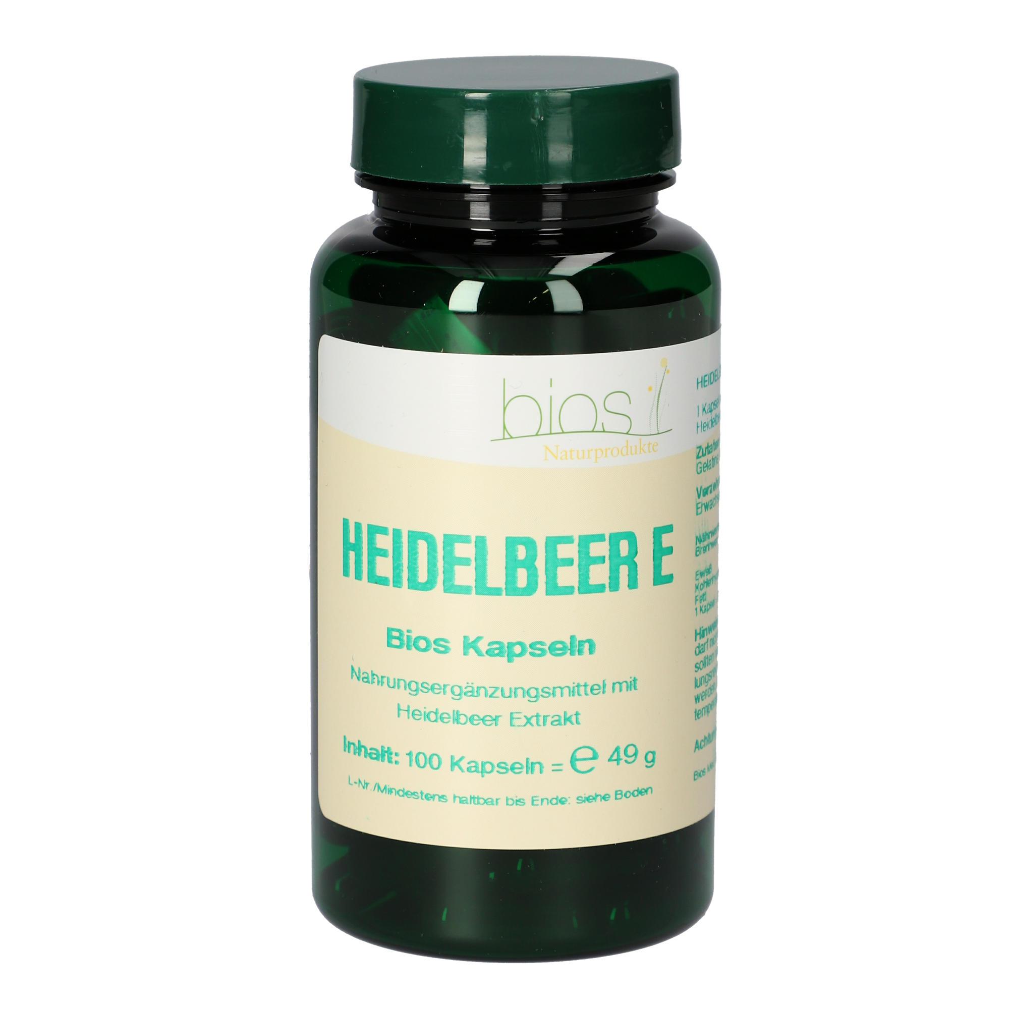 Heidelbeer E Kapseln Heidelbeer E Kapseln