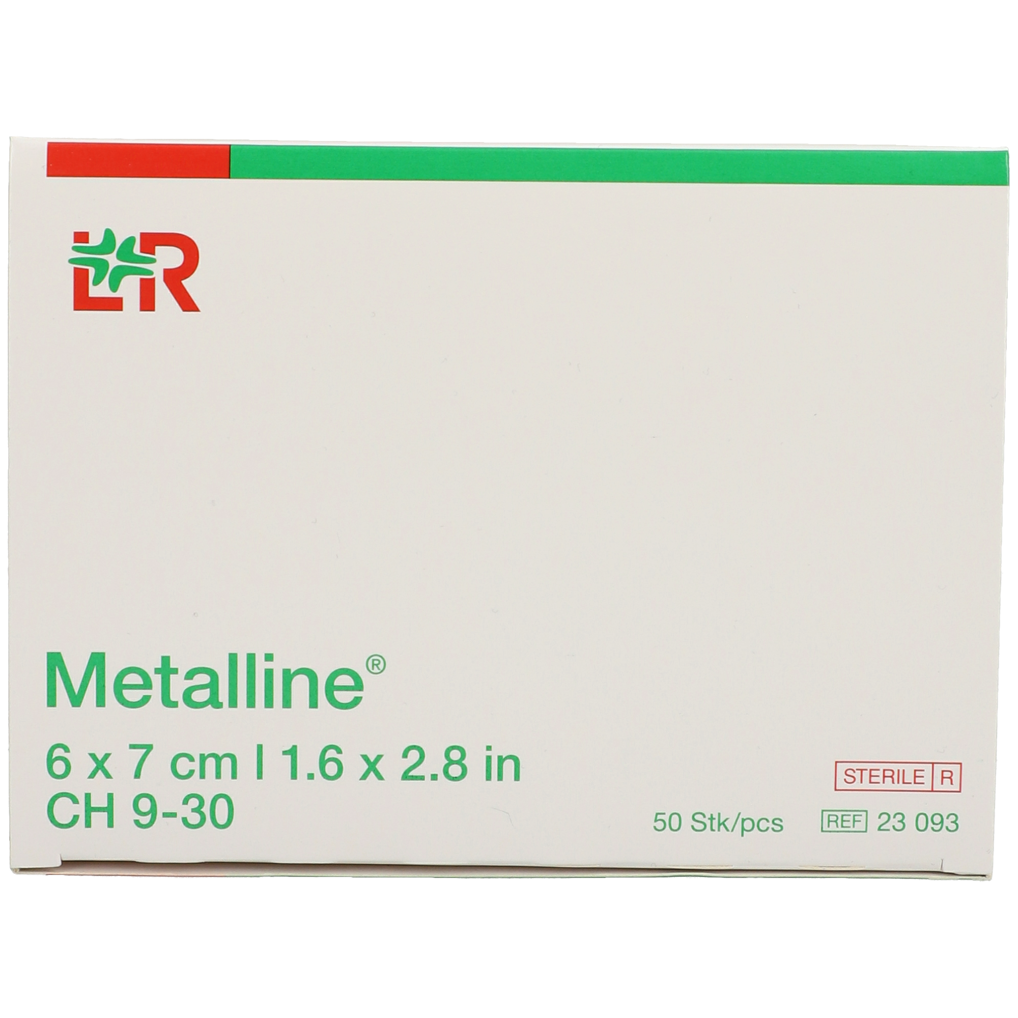 Metalline® Drain Kompressen 6 x 7 cm