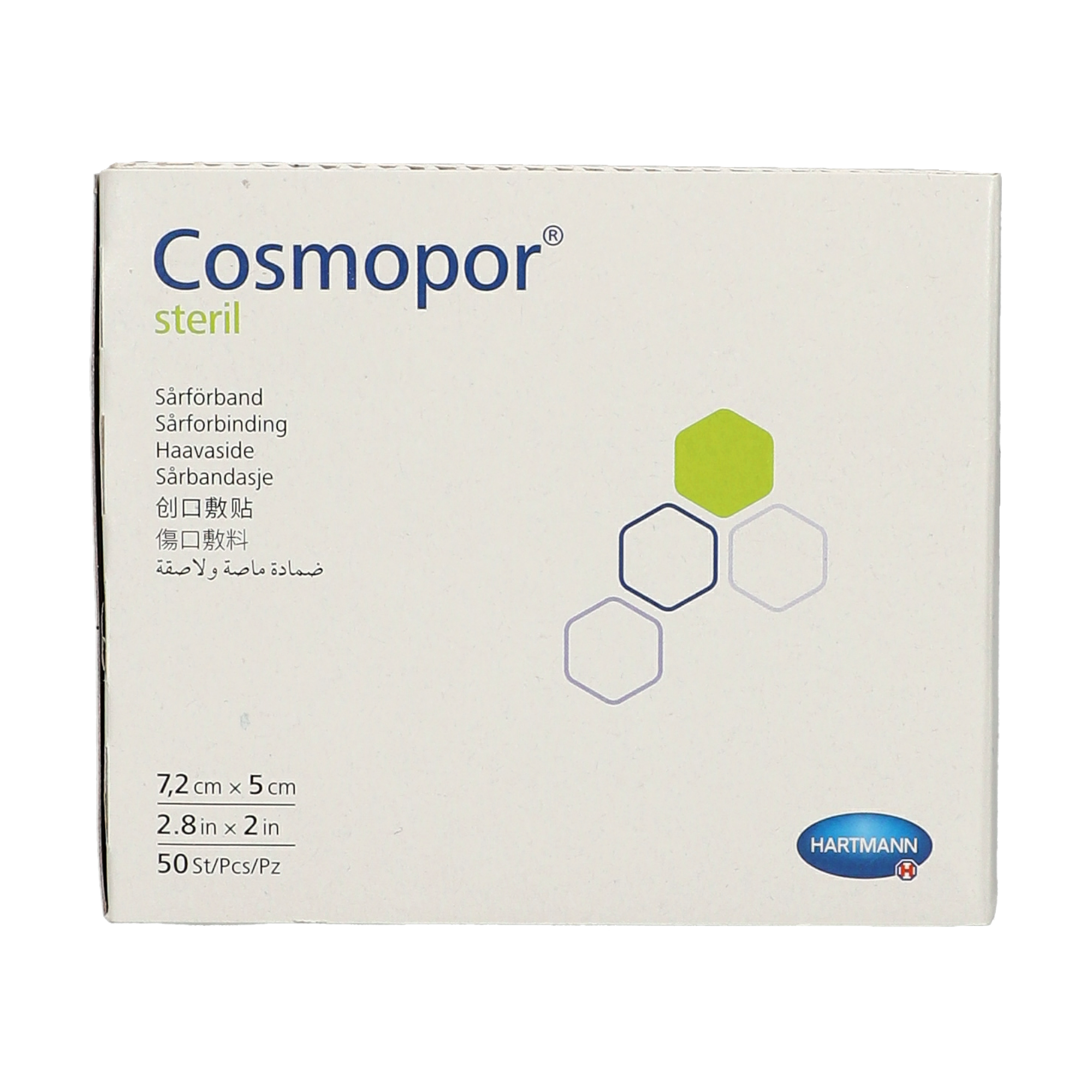 Cosmopor® steril Wundverband 5 x 7,2 cm