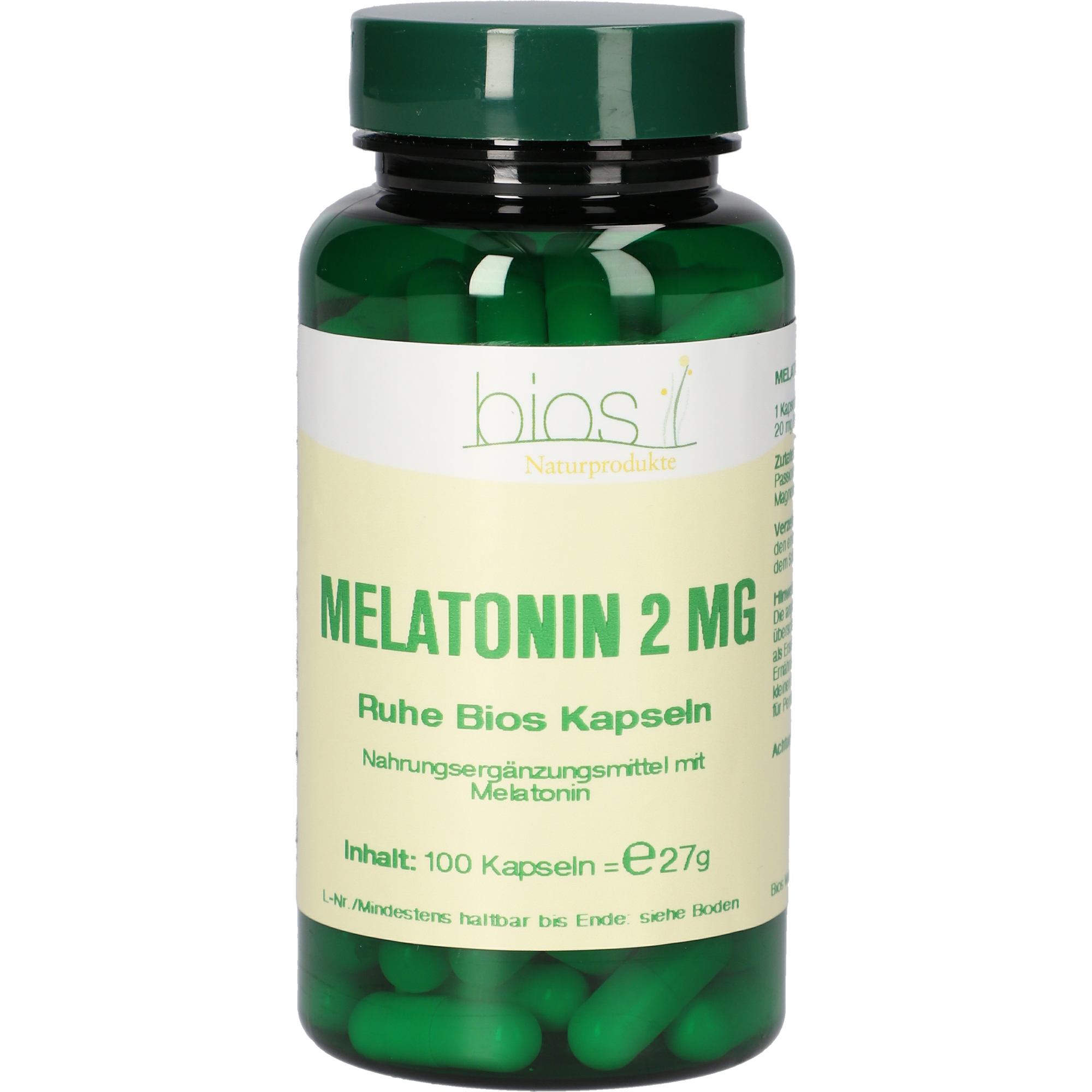 Melatonin 2 mg Ruhe Kapseln Melatonin 2 mg Ruhe Kapseln