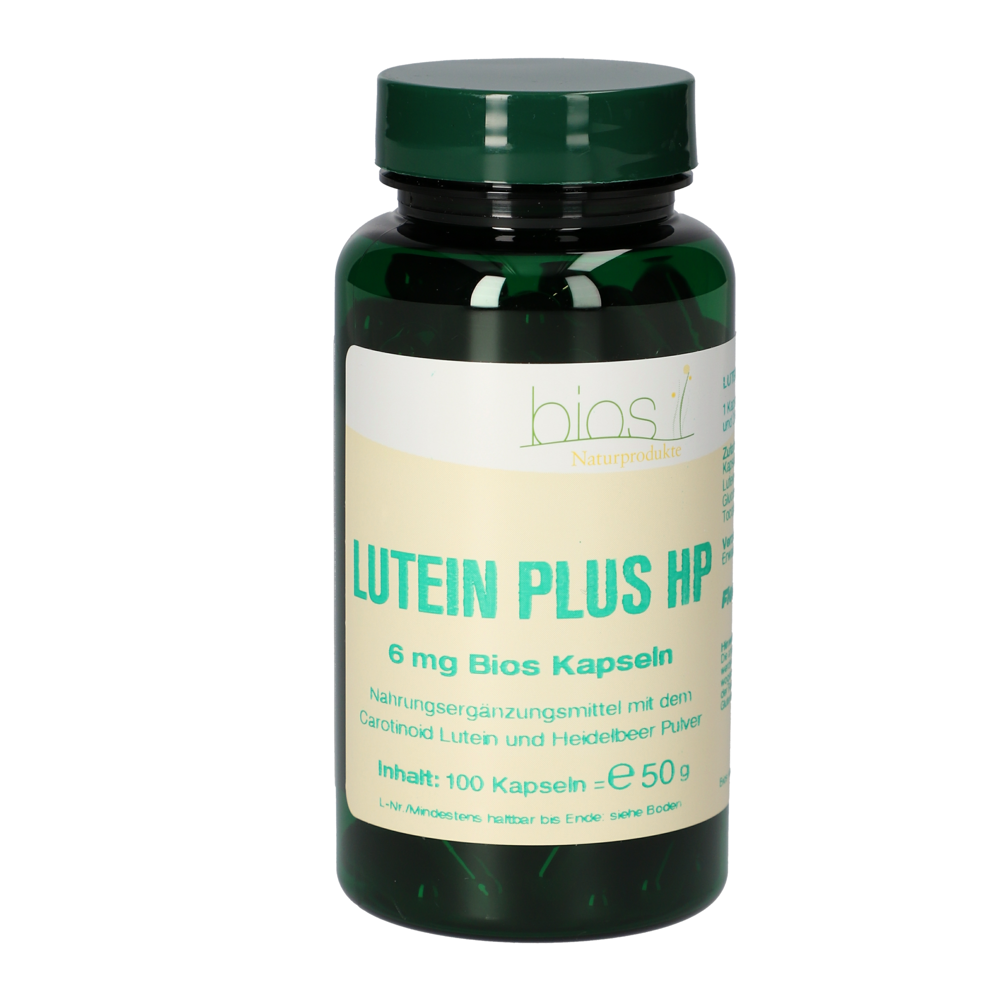 Lutein plus HP 6 mg Kapseln Lutein plus HP 6 mg Kapseln