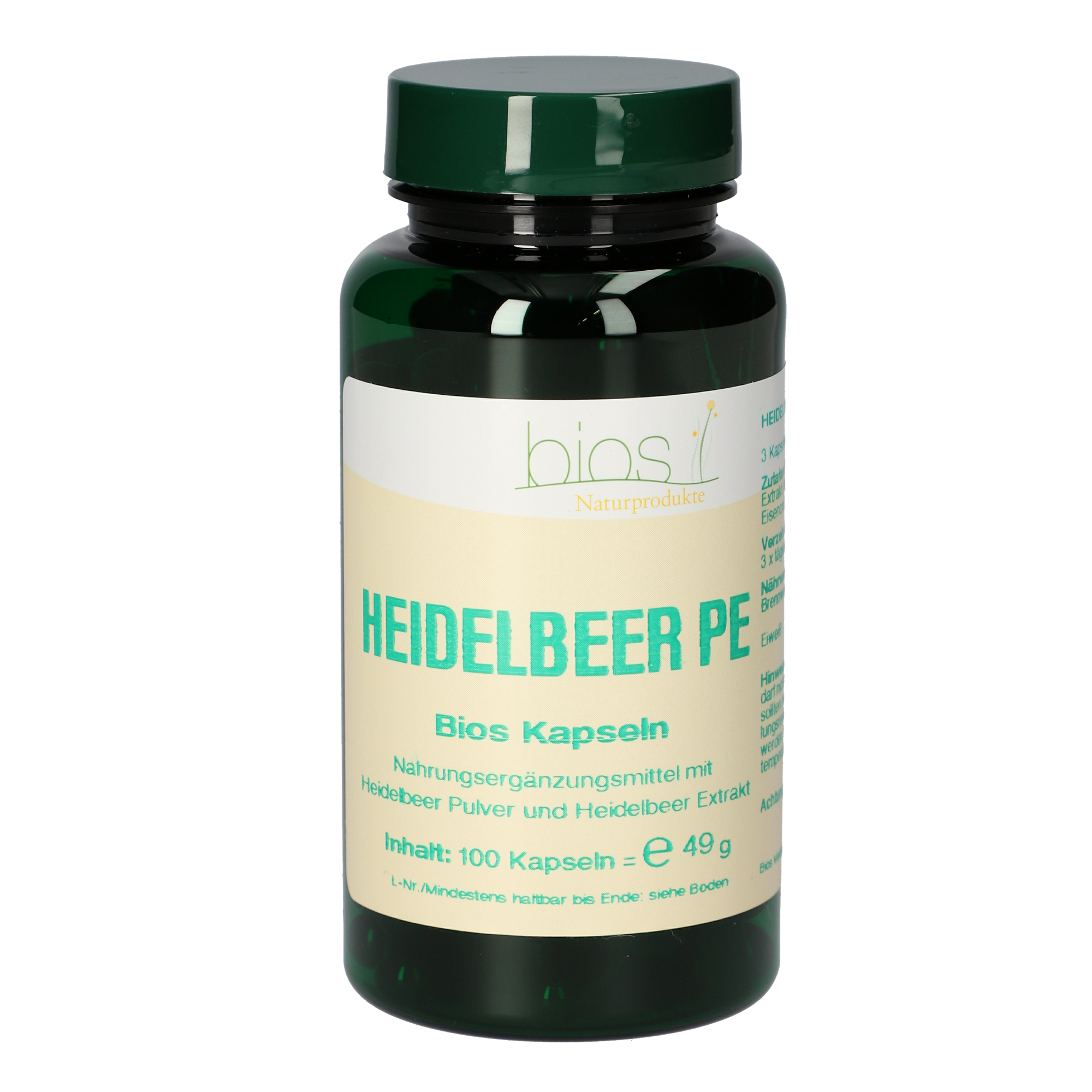 Heidelbeer PE Kapseln Heidelbeer PE Kapseln