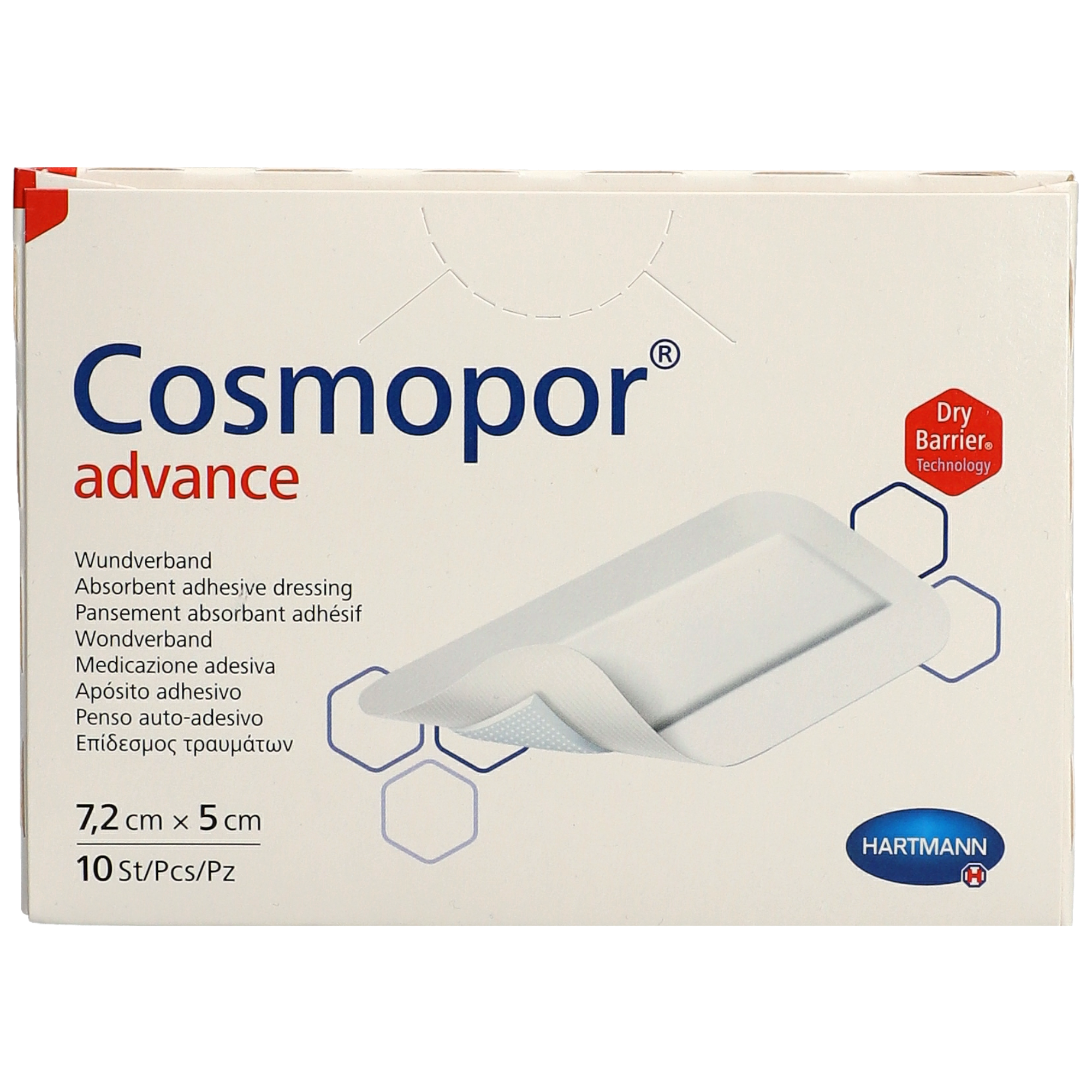 Cosmopor® Advance Wundverband 5 x 7,2 cm