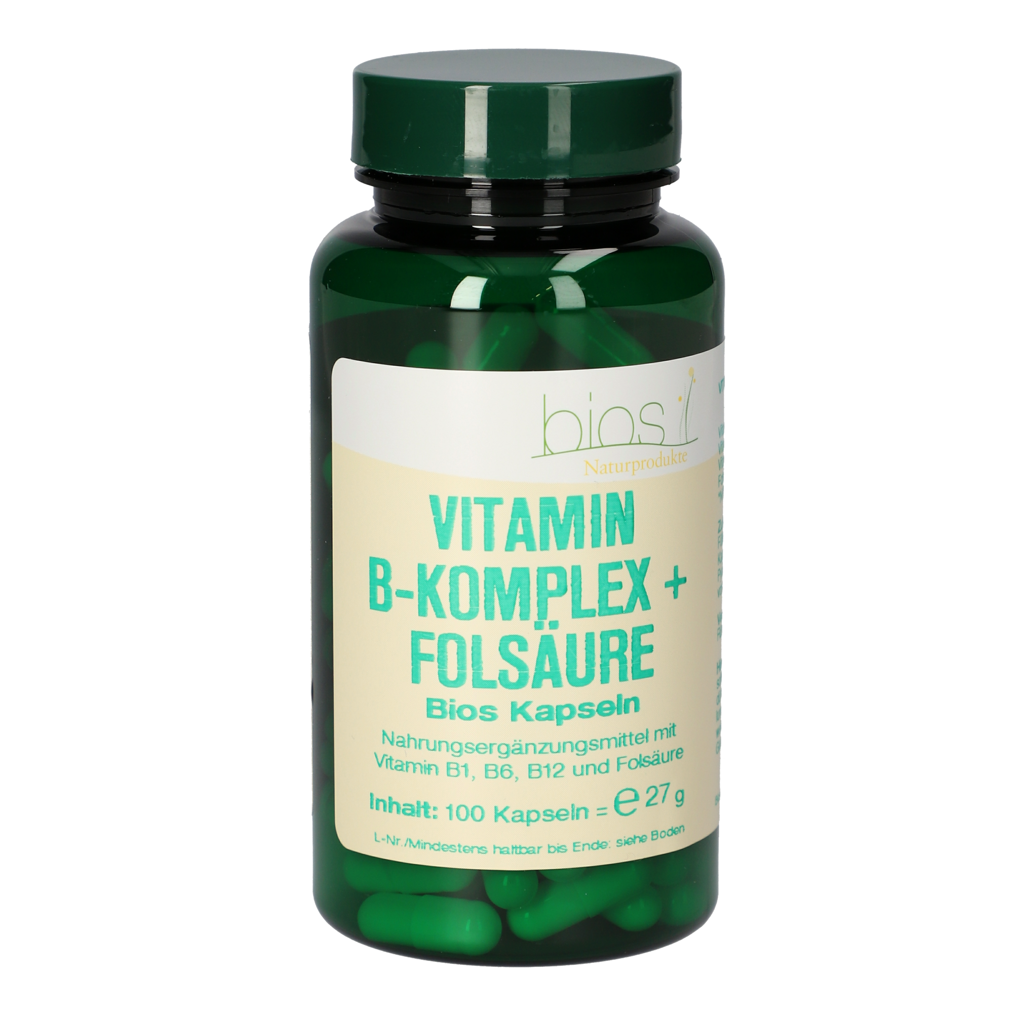 Vitamin B Komplex + Folsäure Kapseln