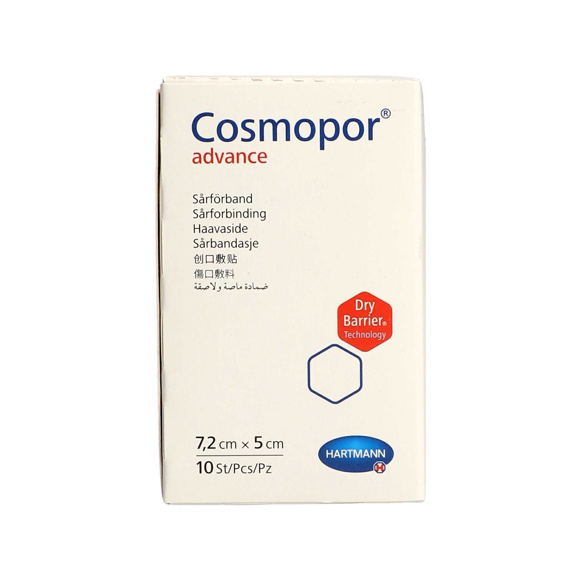 Cosmopor® Advance Wundverband 5 x 7,2 cm