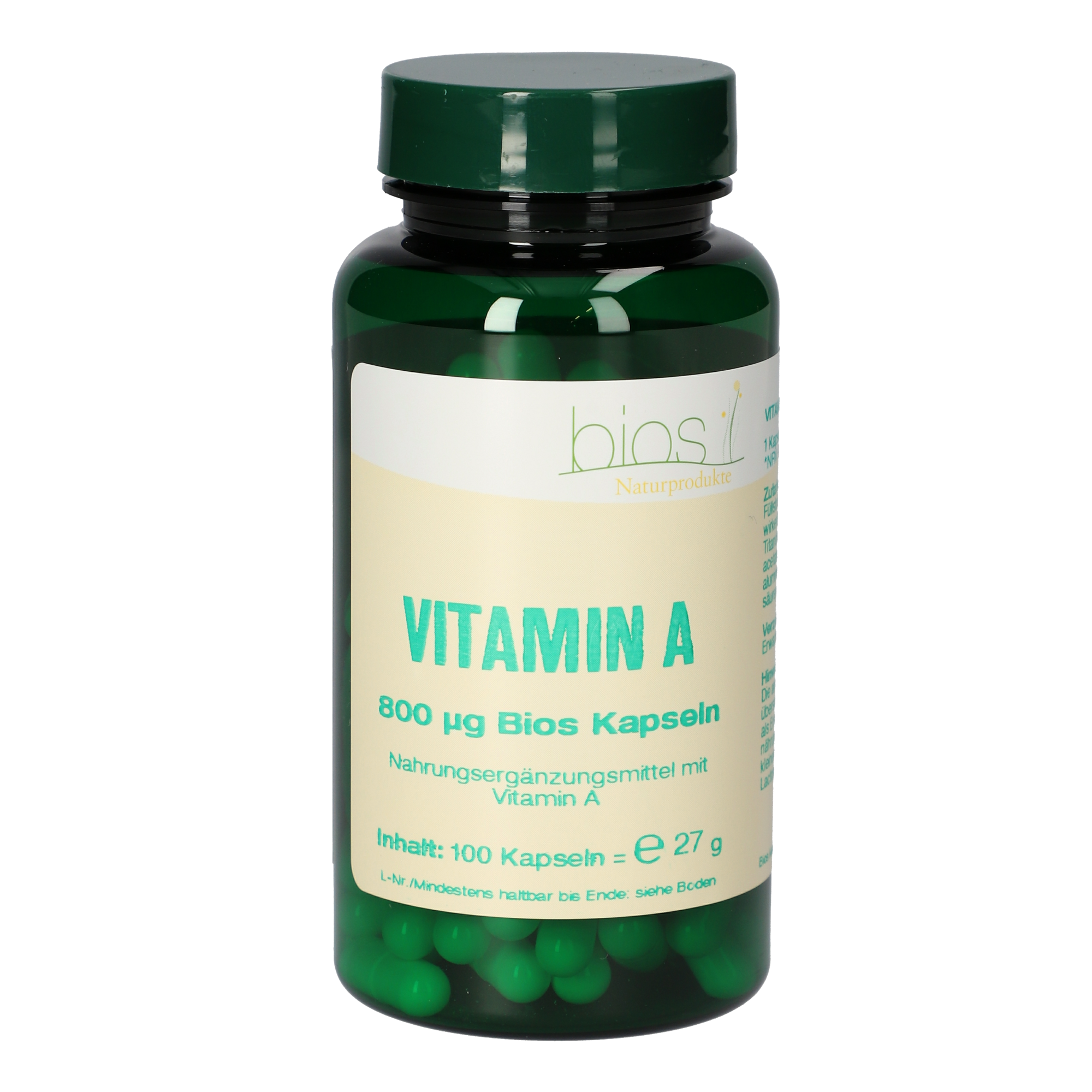 Vitamin A 800 µg Kapseln Vitamin A 800 µg Kapseln