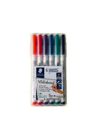 6er-Set 1 mm Whiteboard-Marker 6er-Set 1 mm Whiteboard-Marker