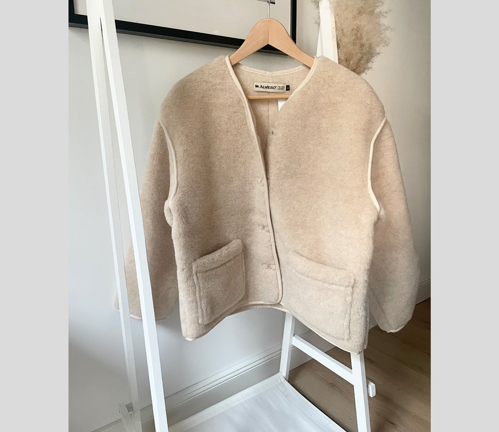 Jacke CLOUDY LUX, Alabaster Jacke CLOUDY LUX, Alabaster
