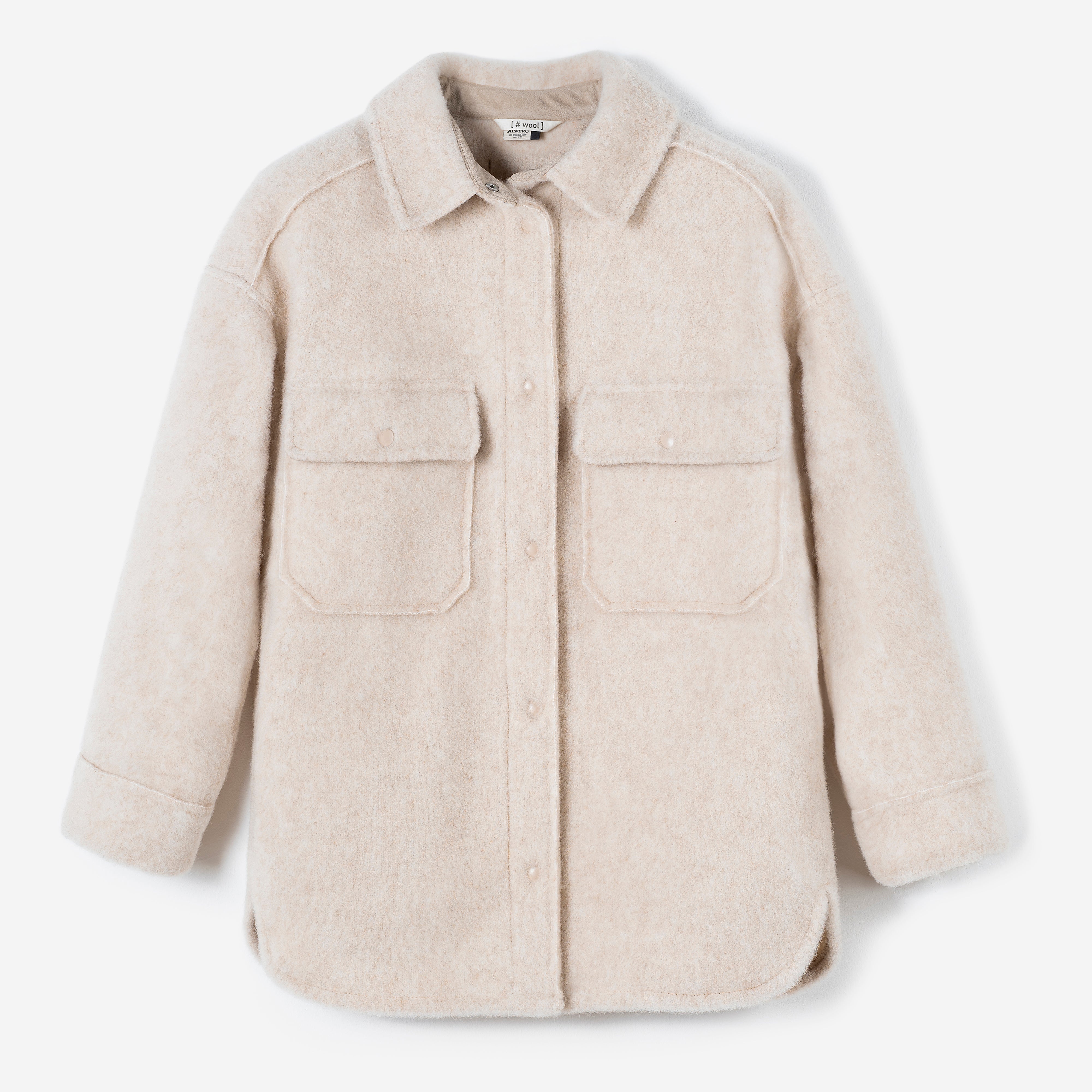 Hemd Jacke "HIMS", BEIGE Hemd Jacke "HIMS", BEIGE