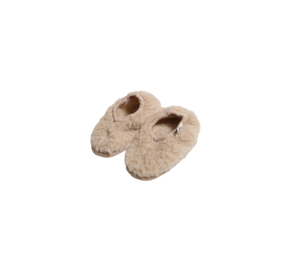 Hausschuhe "BALLERINA" Junior, beige Hausschuhe "BALLERINA" Junior, beige