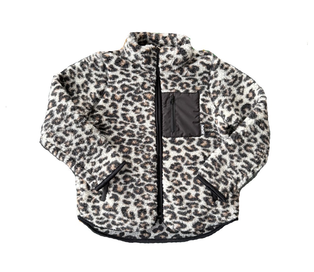 SweaterJacke "SHERPA", LEO WHITE SweaterJacke "SHERPA", LEO WHITE