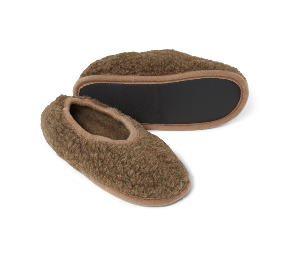 Hausschuhe "BALLERINA" Adult, braun Hausschuhe "BALLERINA" Adult, braun