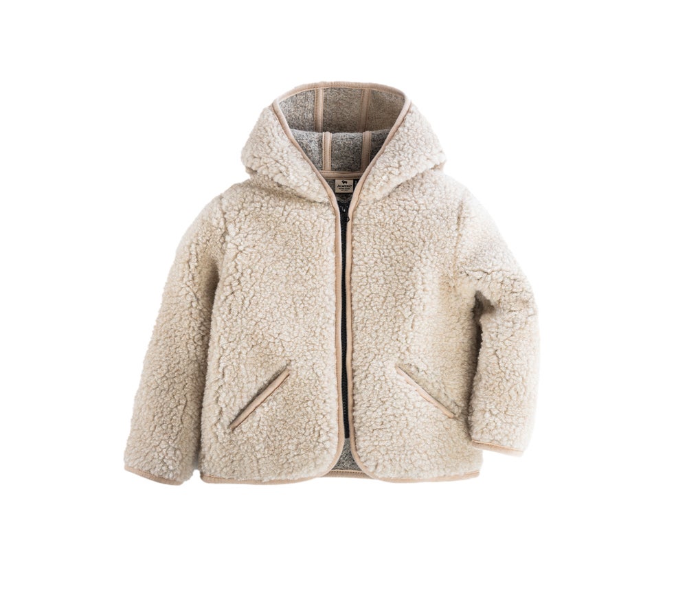 SweaterJacke "YPOS" Junior, SAND BROWN, Ultra Light SweaterJacke "YPOS" Junior, SAND BROWN, Ultra Light